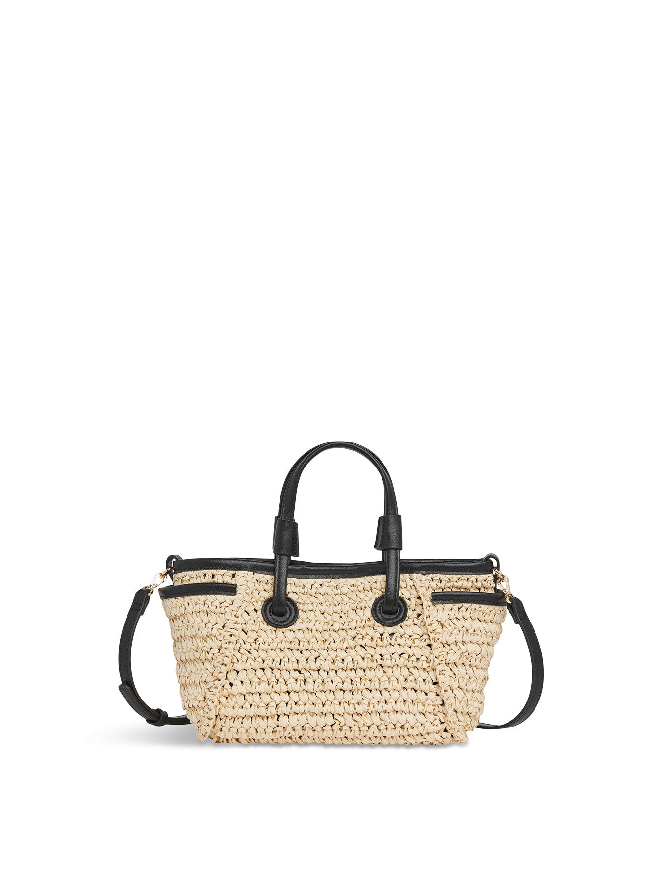 Aylin Mini Straw Tote Bag