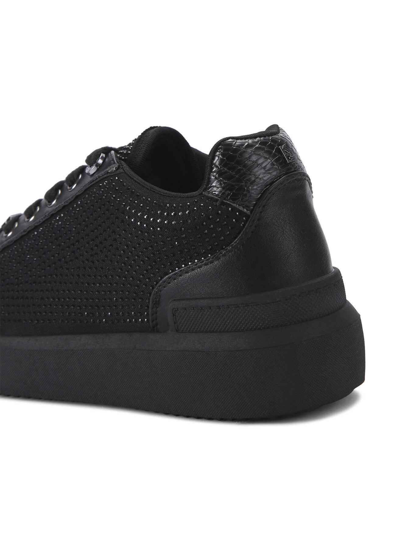 Lilia Fabric Embellished Trainers