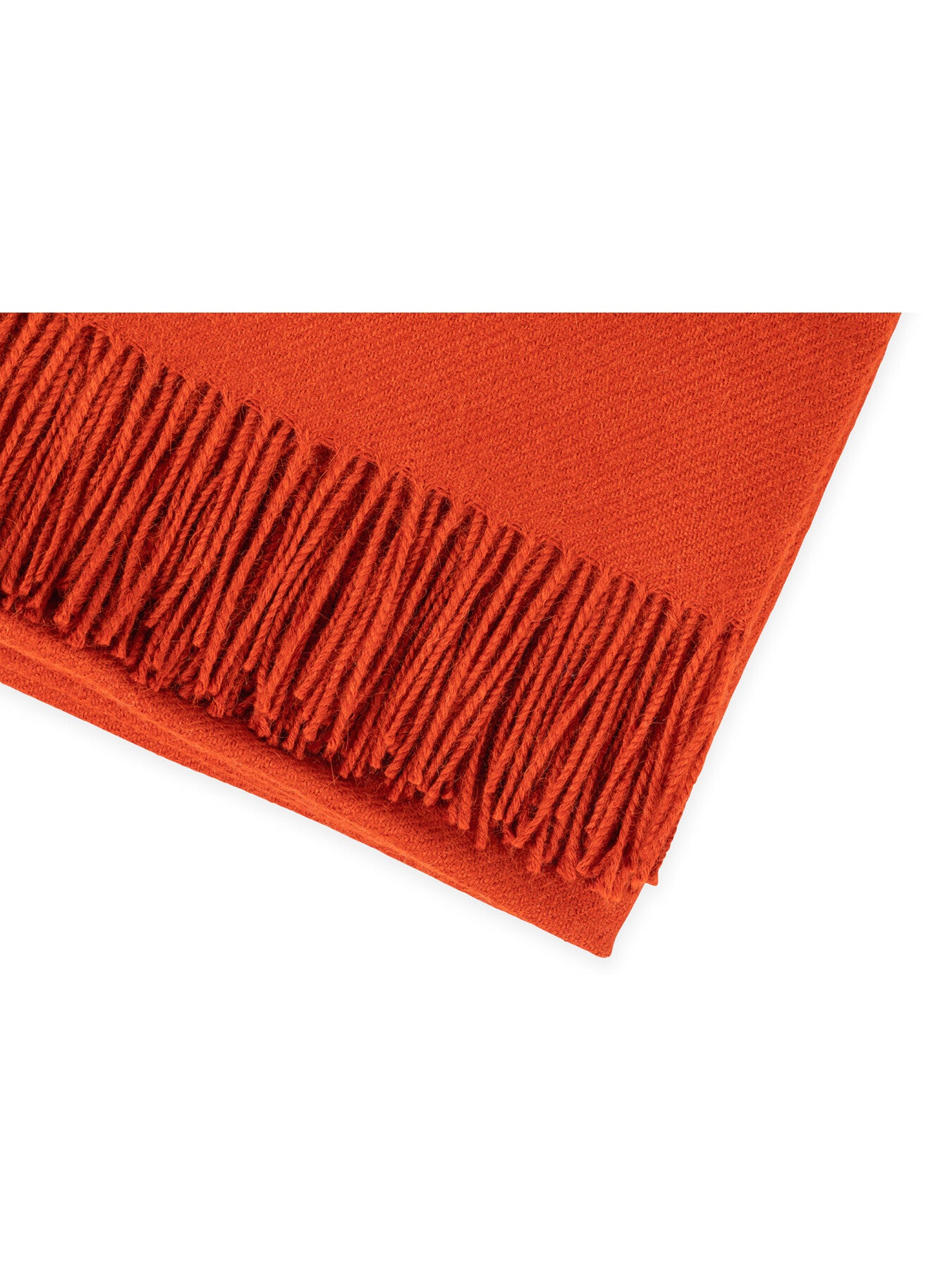 Alpaca throw rust 150 x 180
