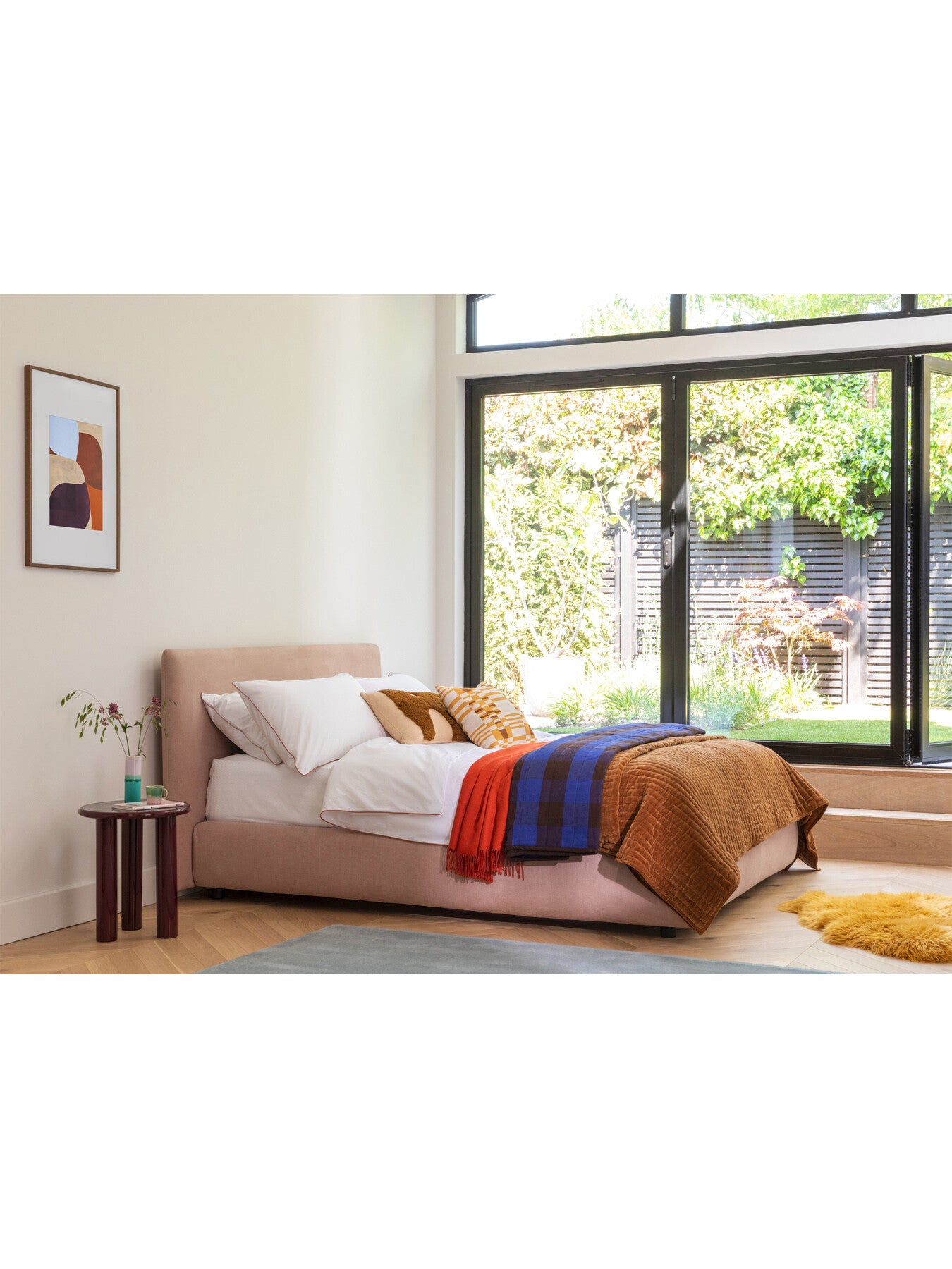 Alpaca throw rust 150 x 180