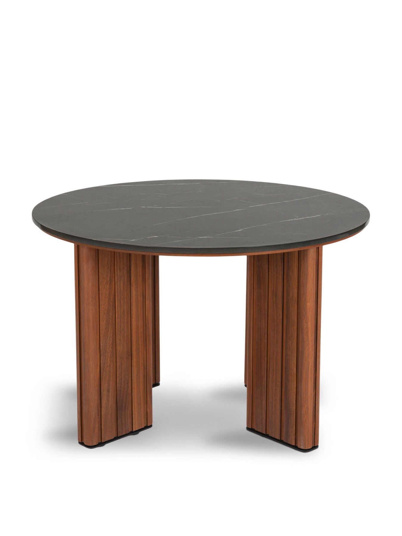 Riga Side Table Grey Ceramic