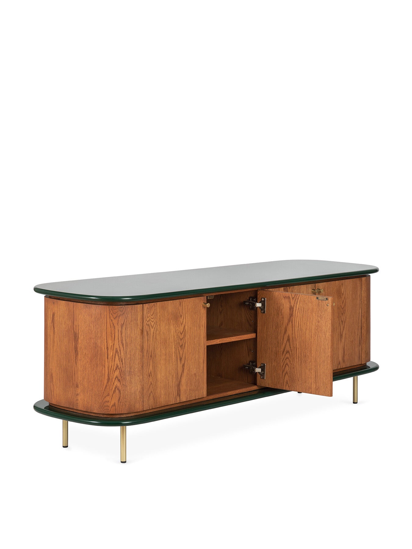 Lando Green Gloss Sideboard