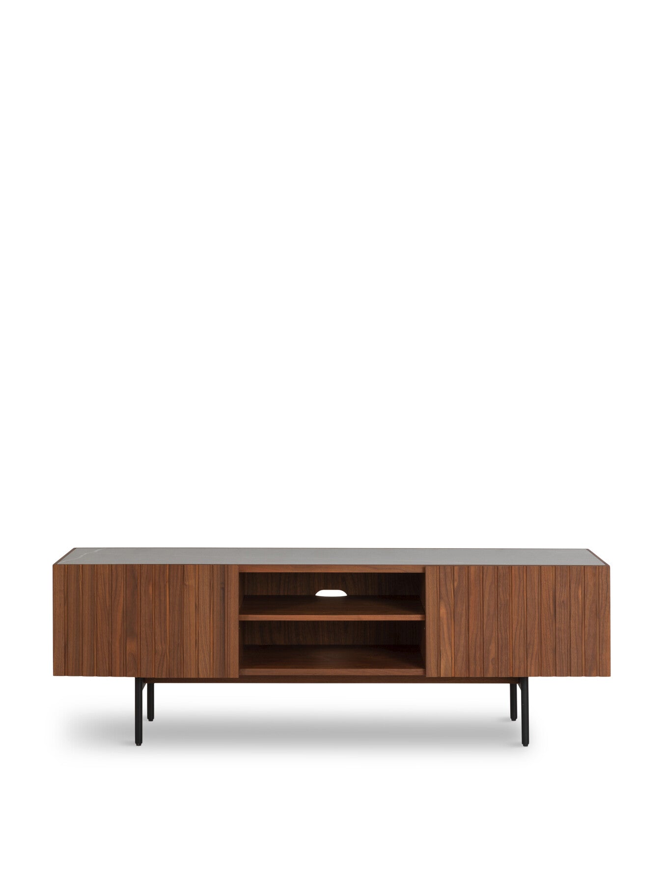 Riga AV Unit Grey Ceramic