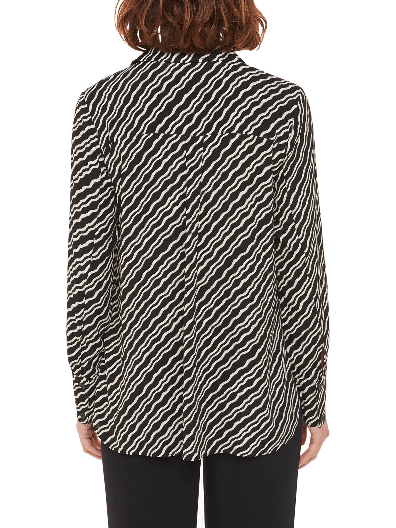 Diagonal Ripple Print Shirt
