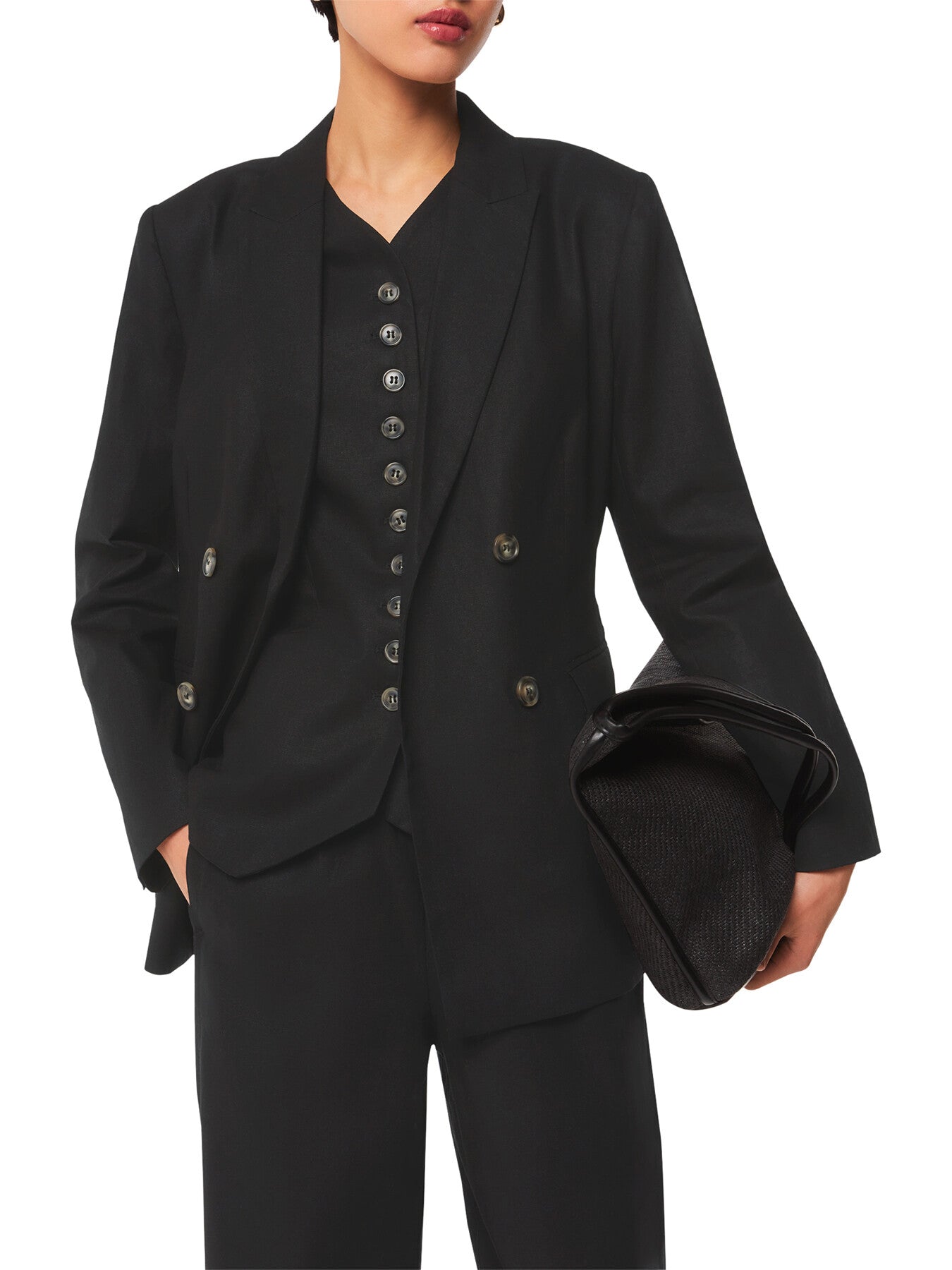 Lindsey Linen Blend Blazer