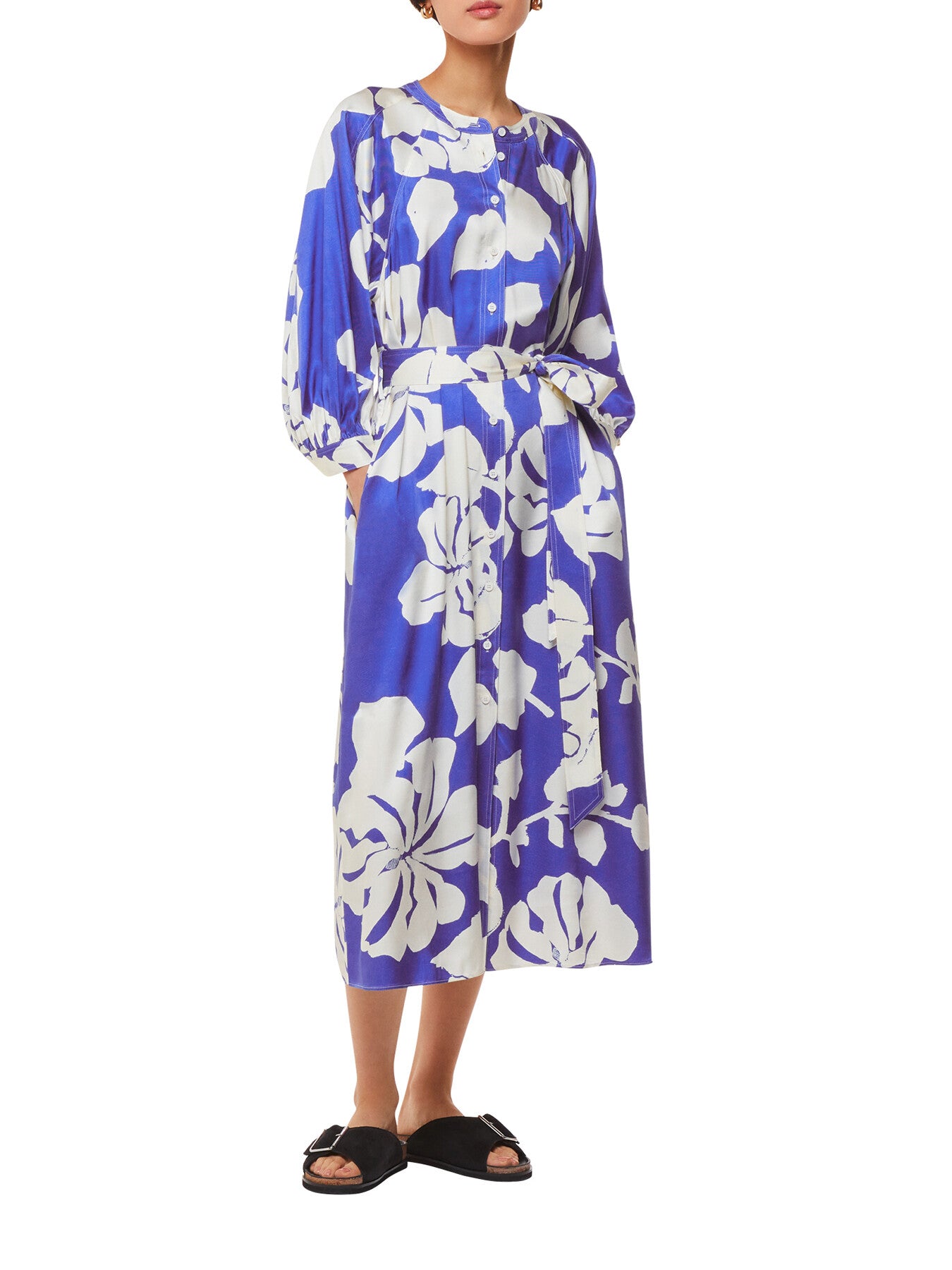 Hawaiian Print Mabel Dress