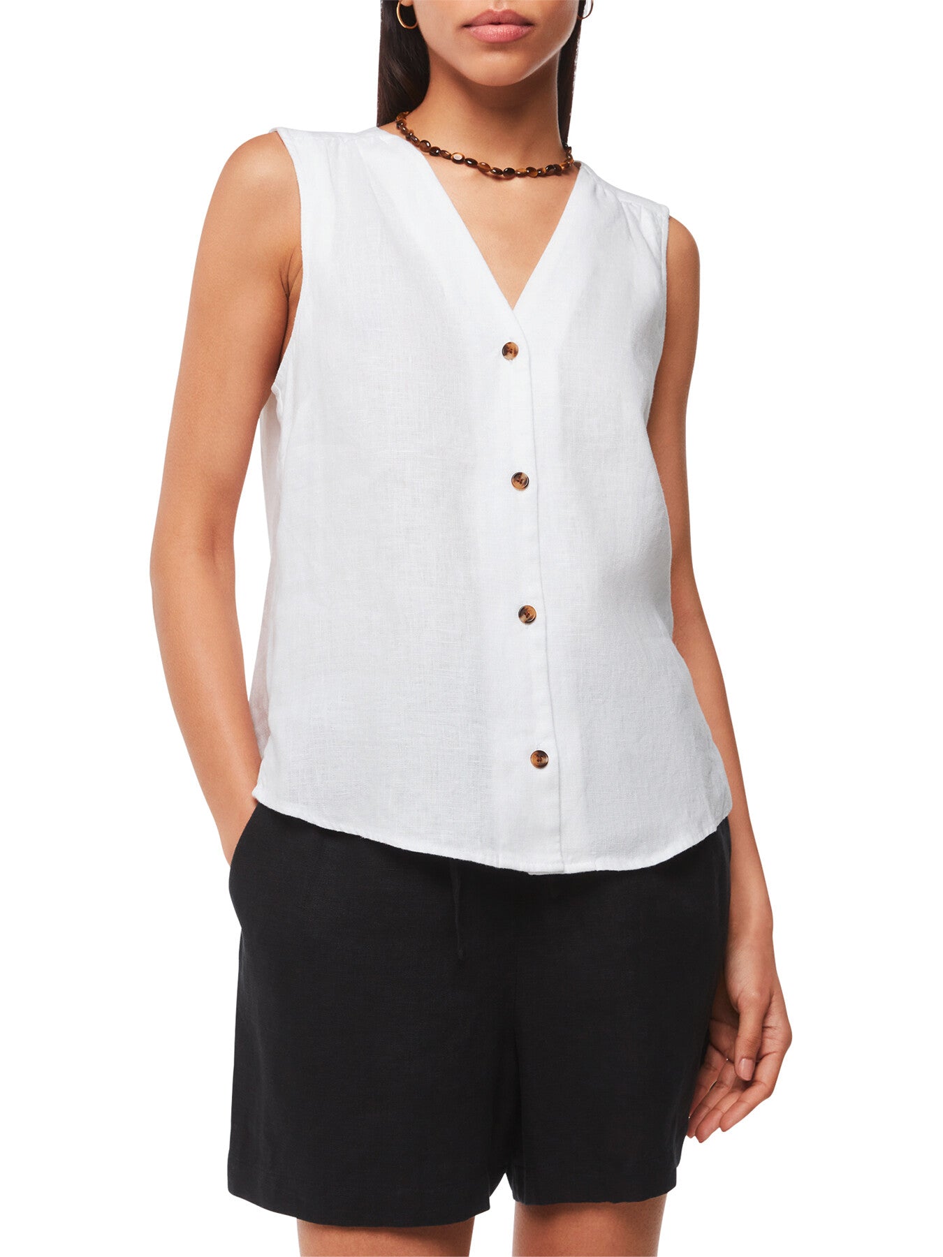 Laura Linen Tank