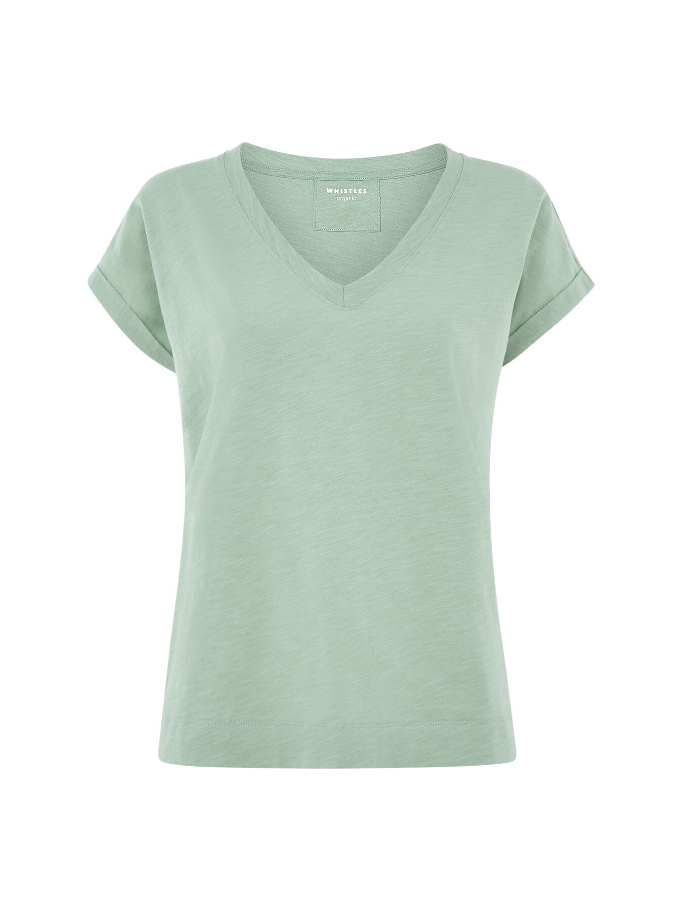 Willa V Neck Cap Sleeve Tee