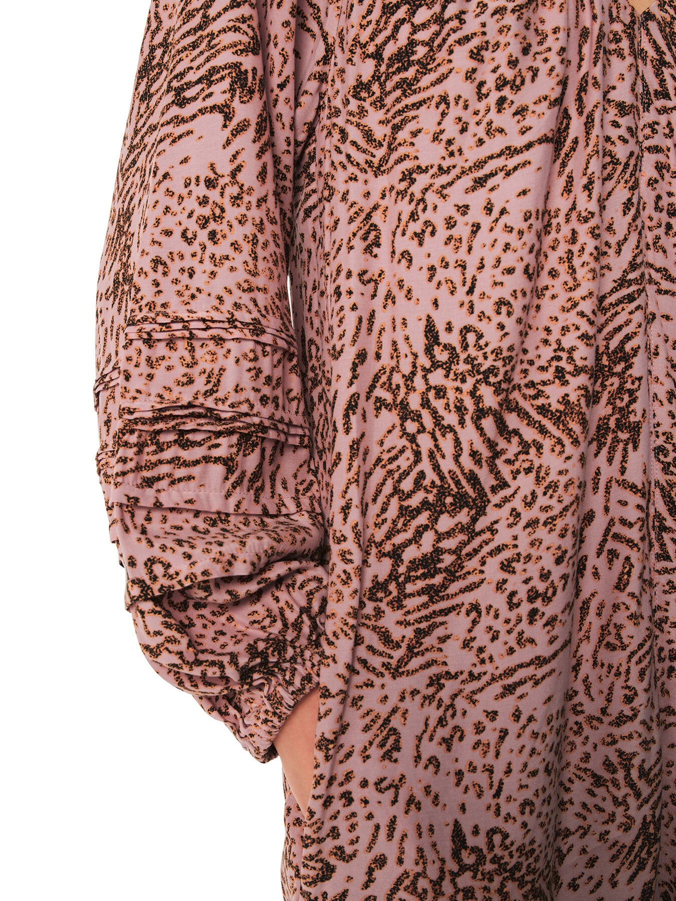 Animal Swirl Cocoon Dress