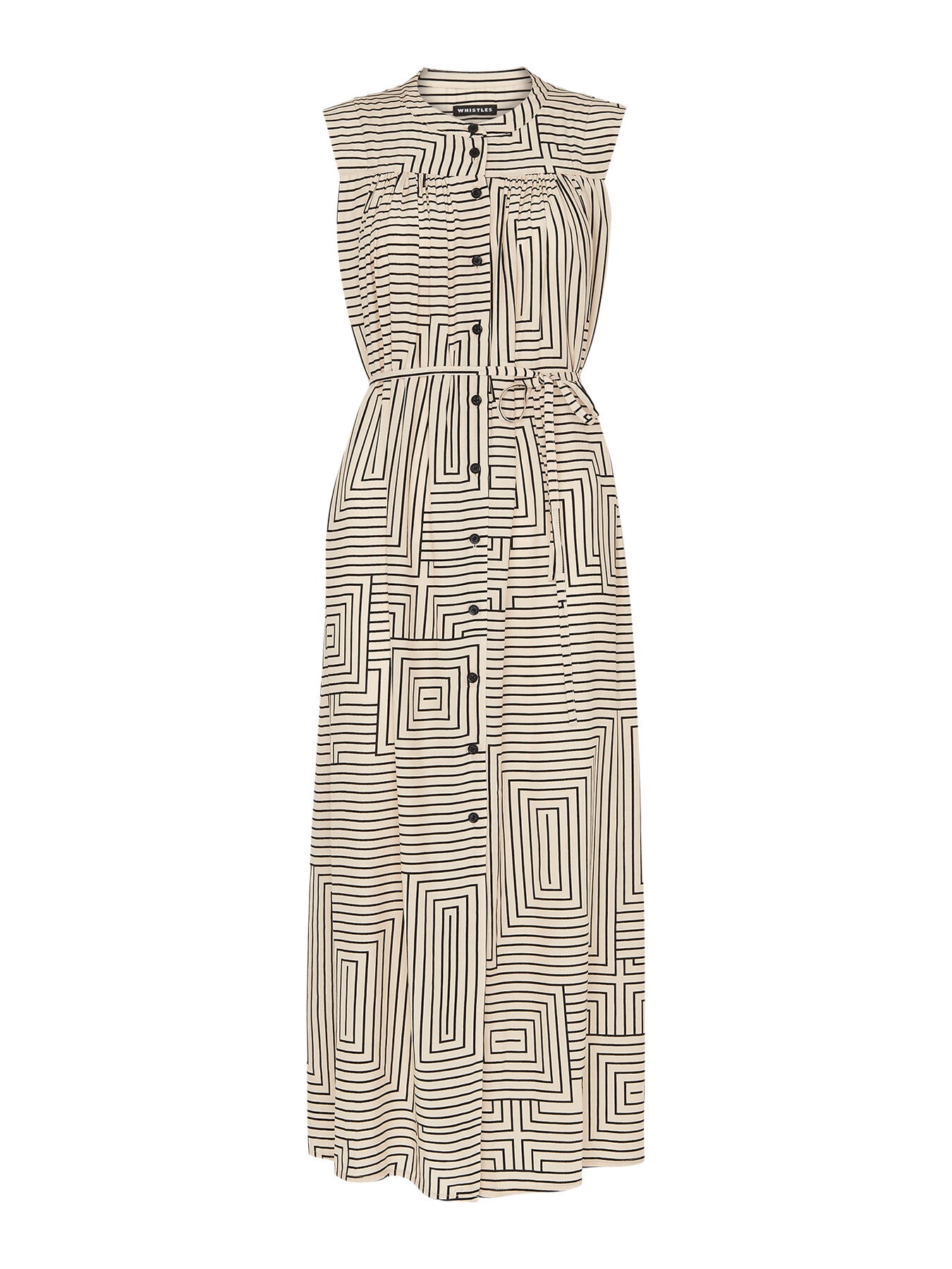 Angled Stripe Ilana Dress