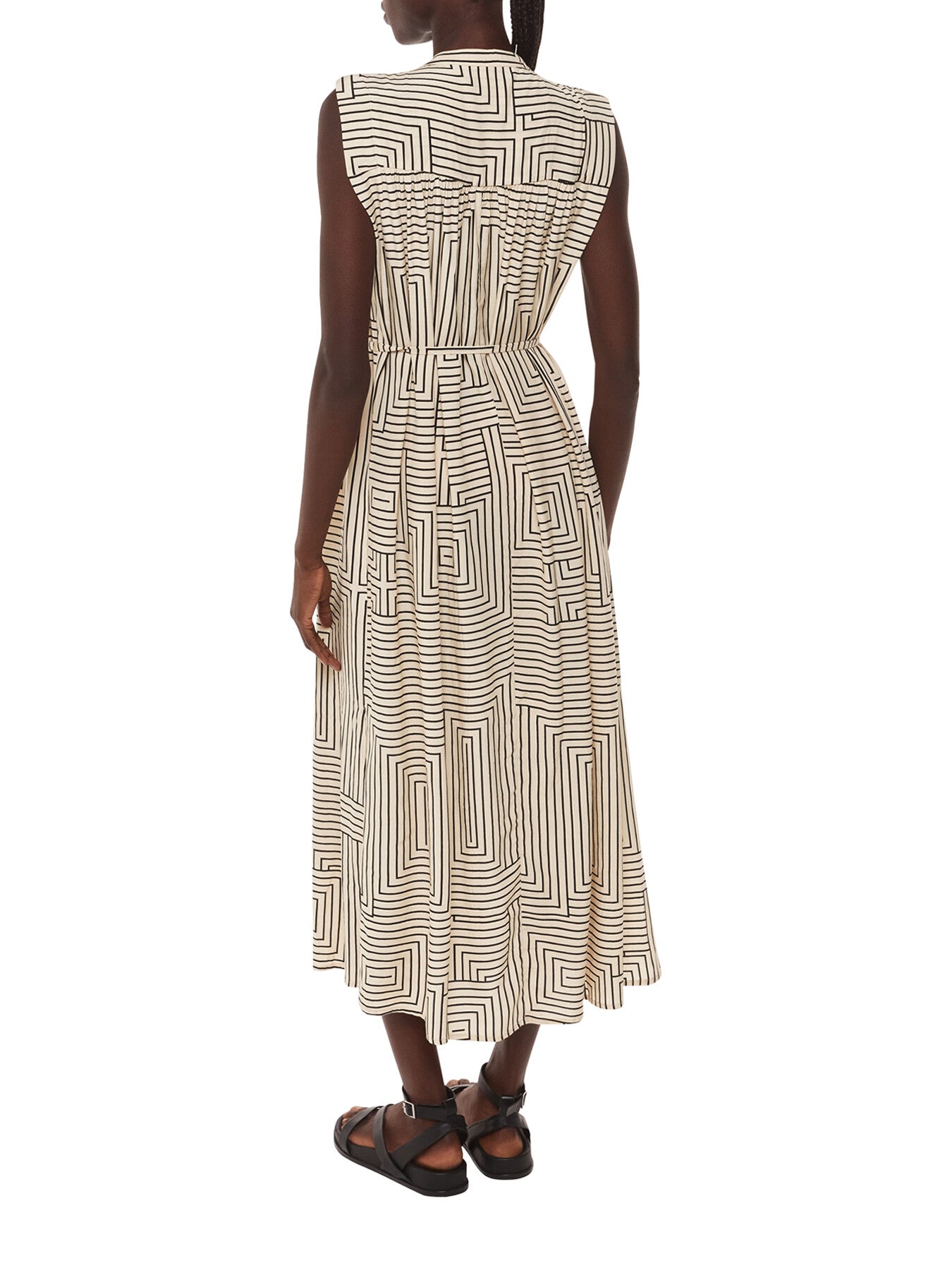 Angled Stripe Ilana Dress
