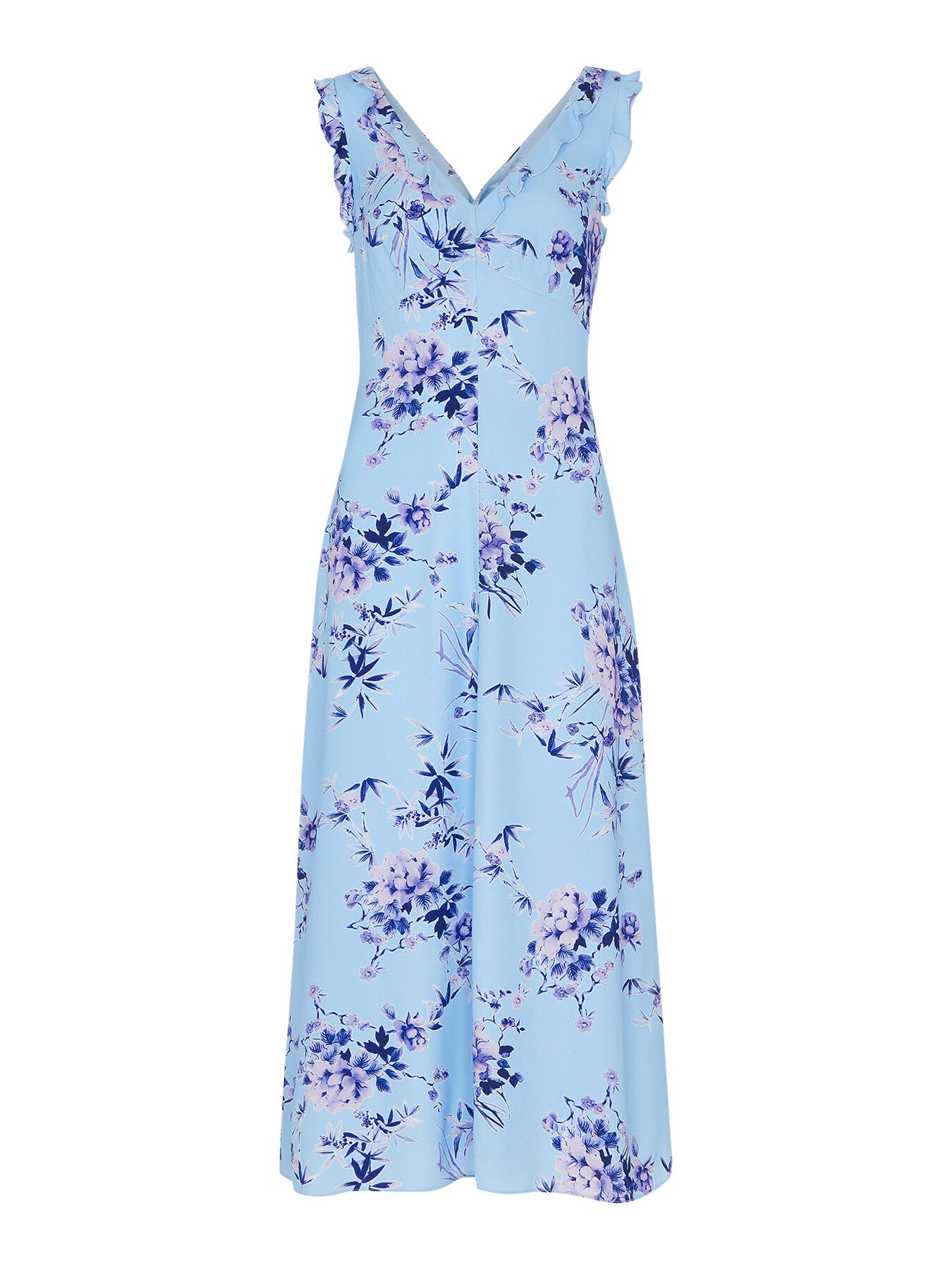 Bamboo Blossom Ruffle Dress