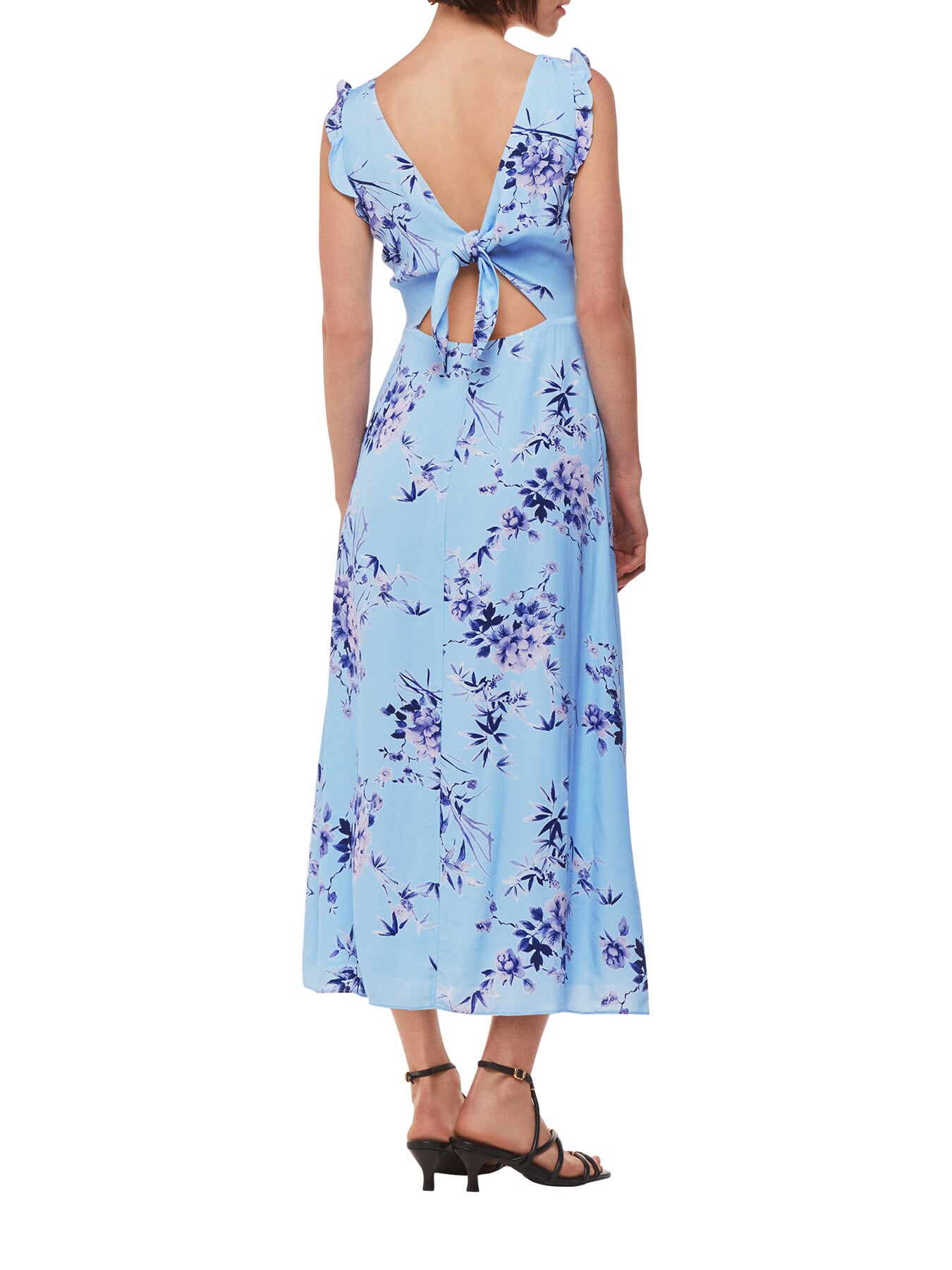 Bamboo Blossom Ruffle Dress