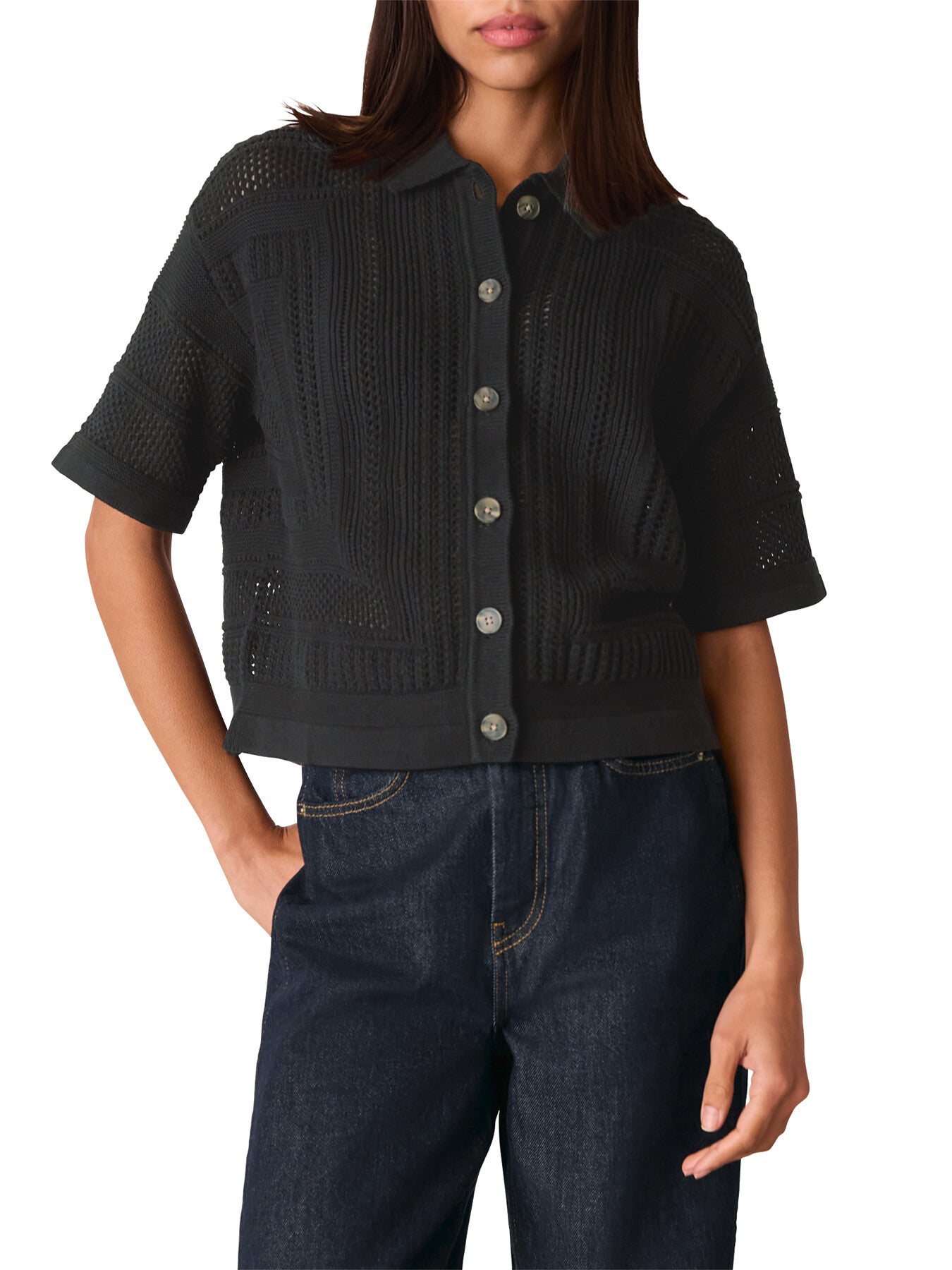 Crochet Knitted Shirt