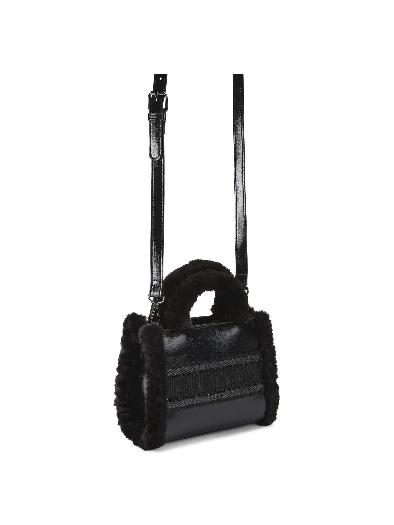 Frame Micro Fur Tote Bag