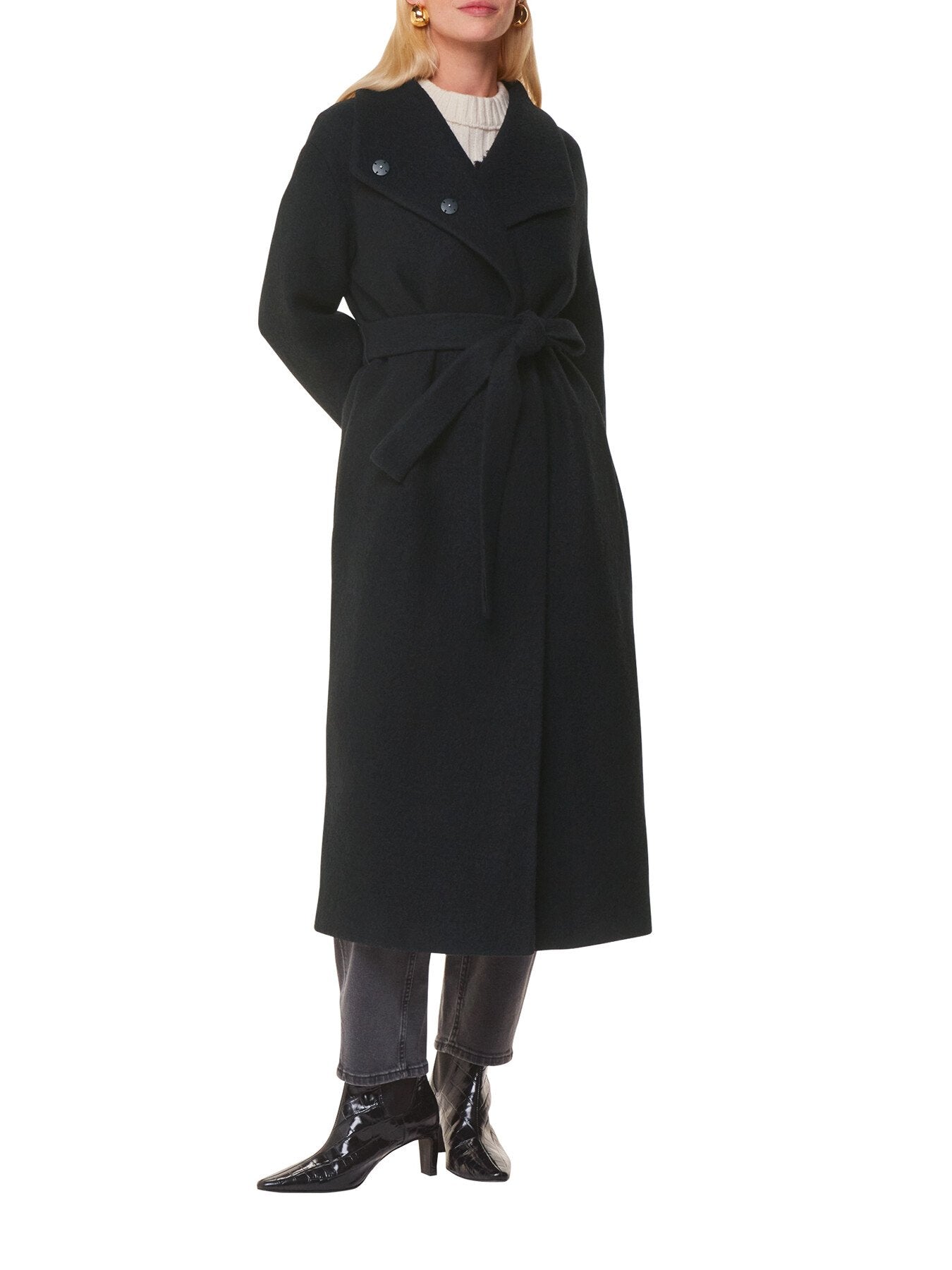 Morgan Funnel Neck Coat