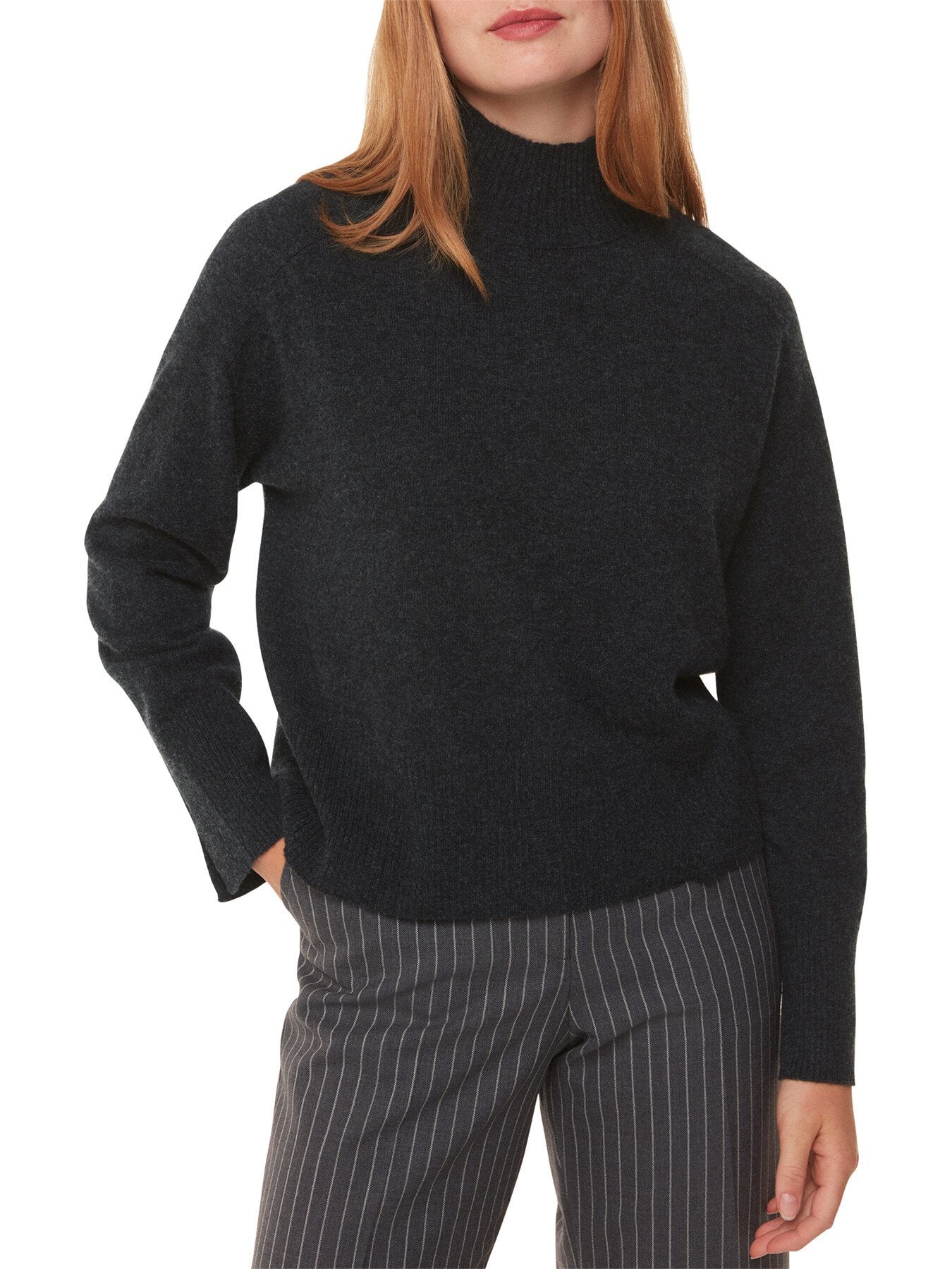 Cashmere Funnel Neck