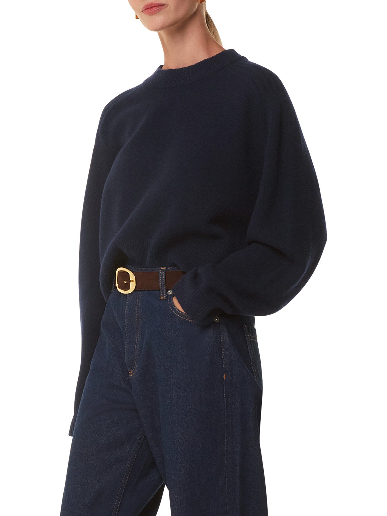 Wool Crop Relaxed Knit