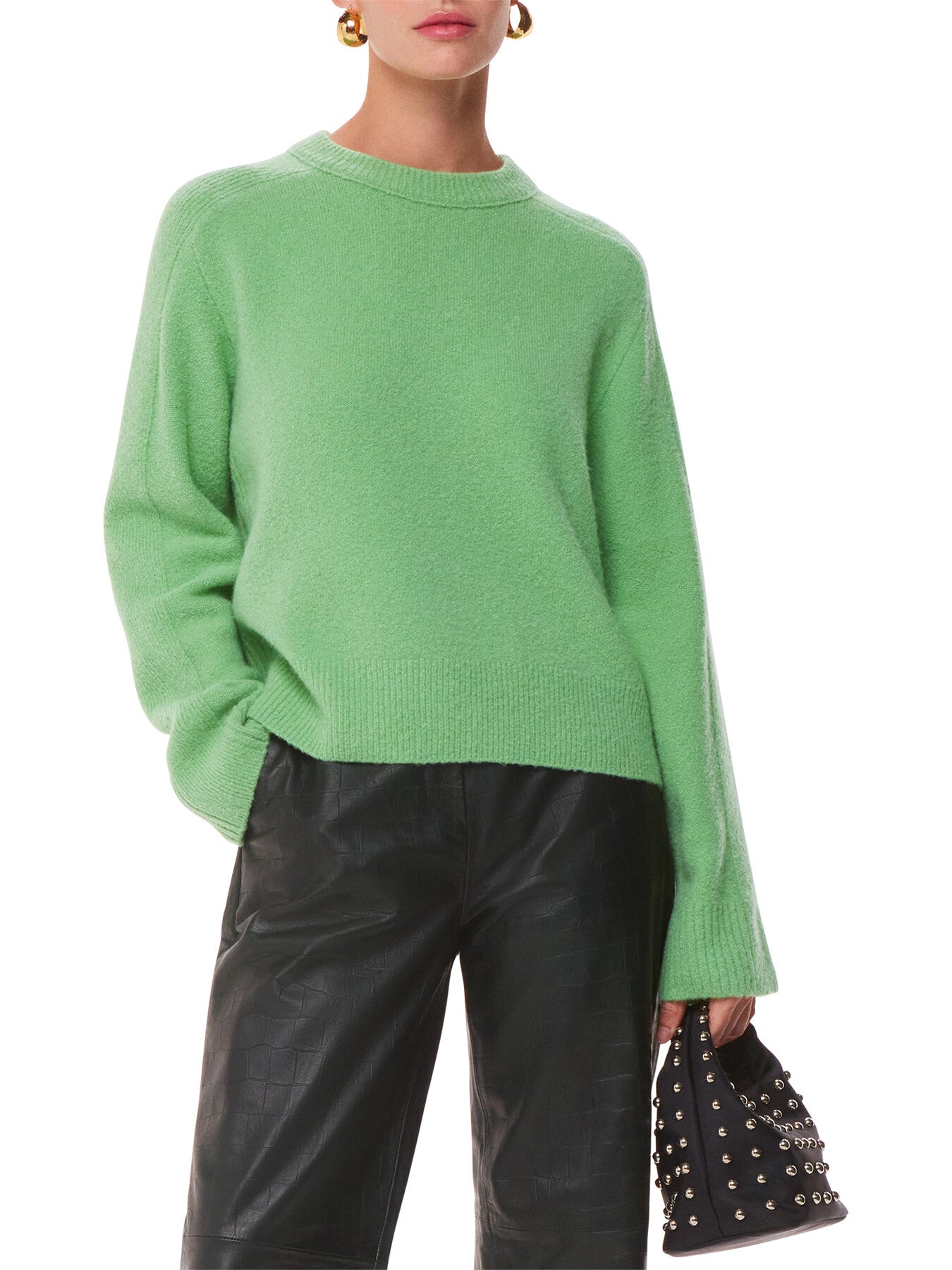 Alana Wool Mix Crew Neck