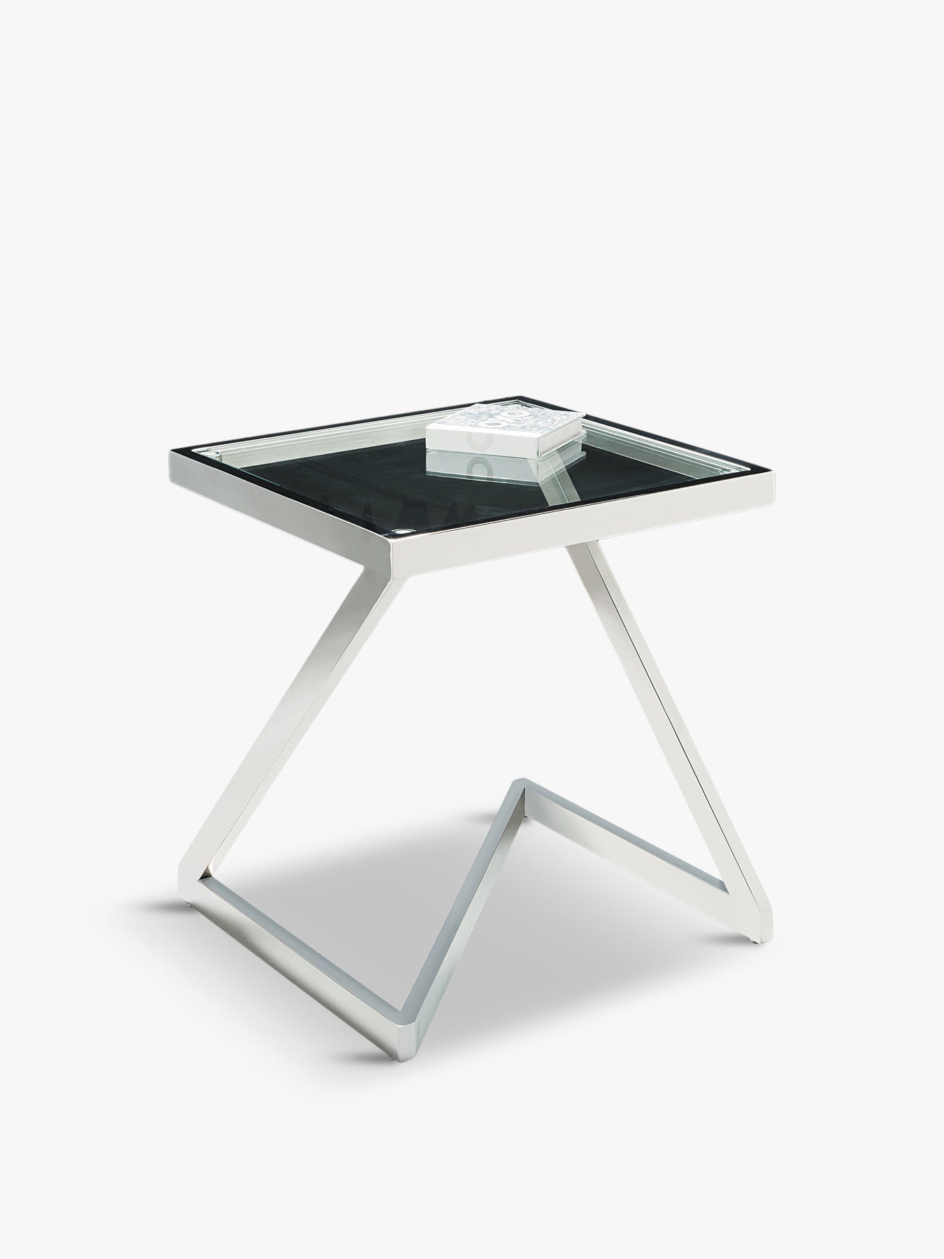 Storm Steel Lamp Table