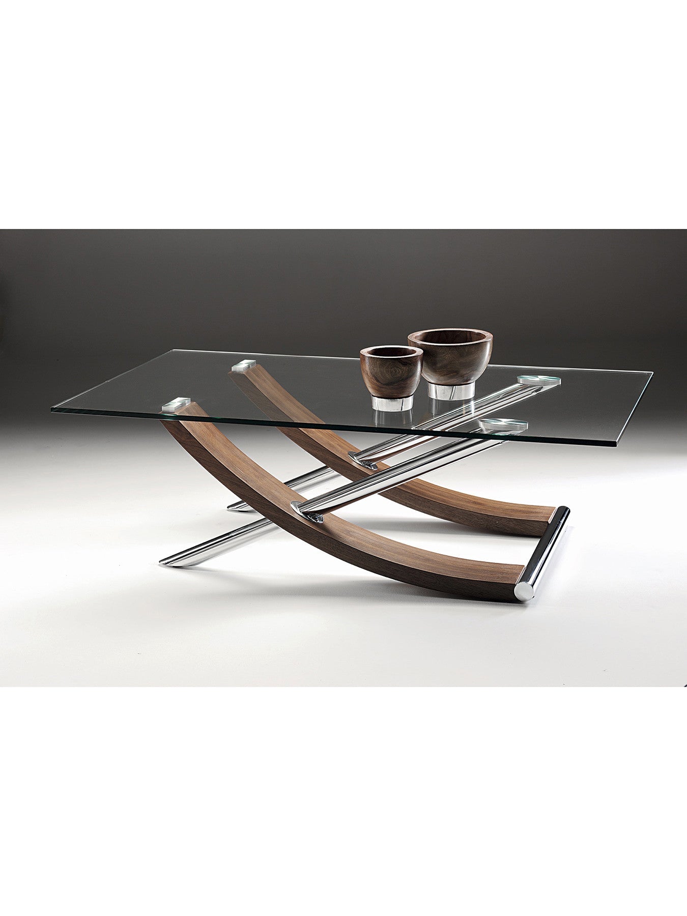 Tusk Glass Top Coffee Table