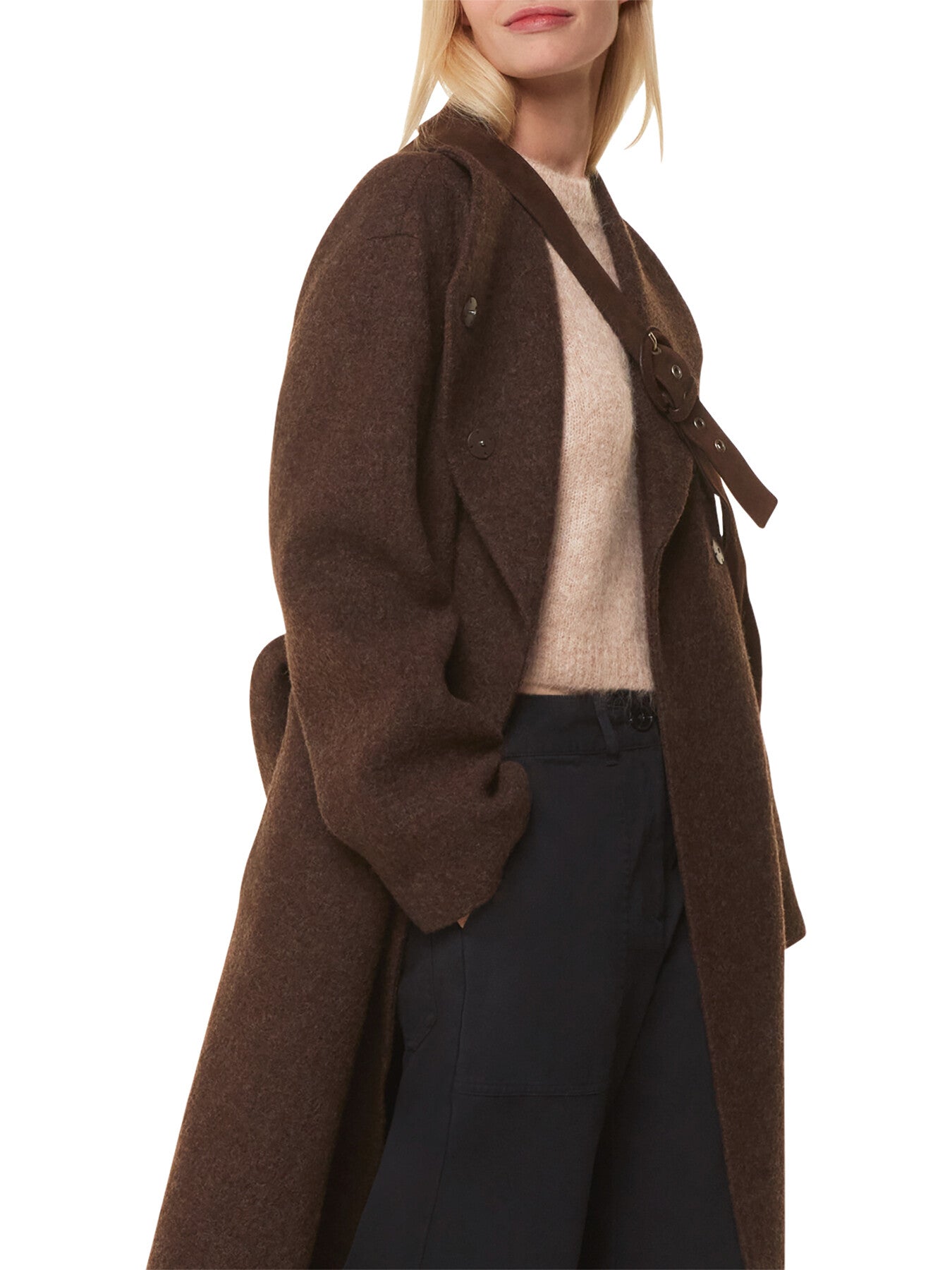 Dorrie Fluffy Textured Knit
