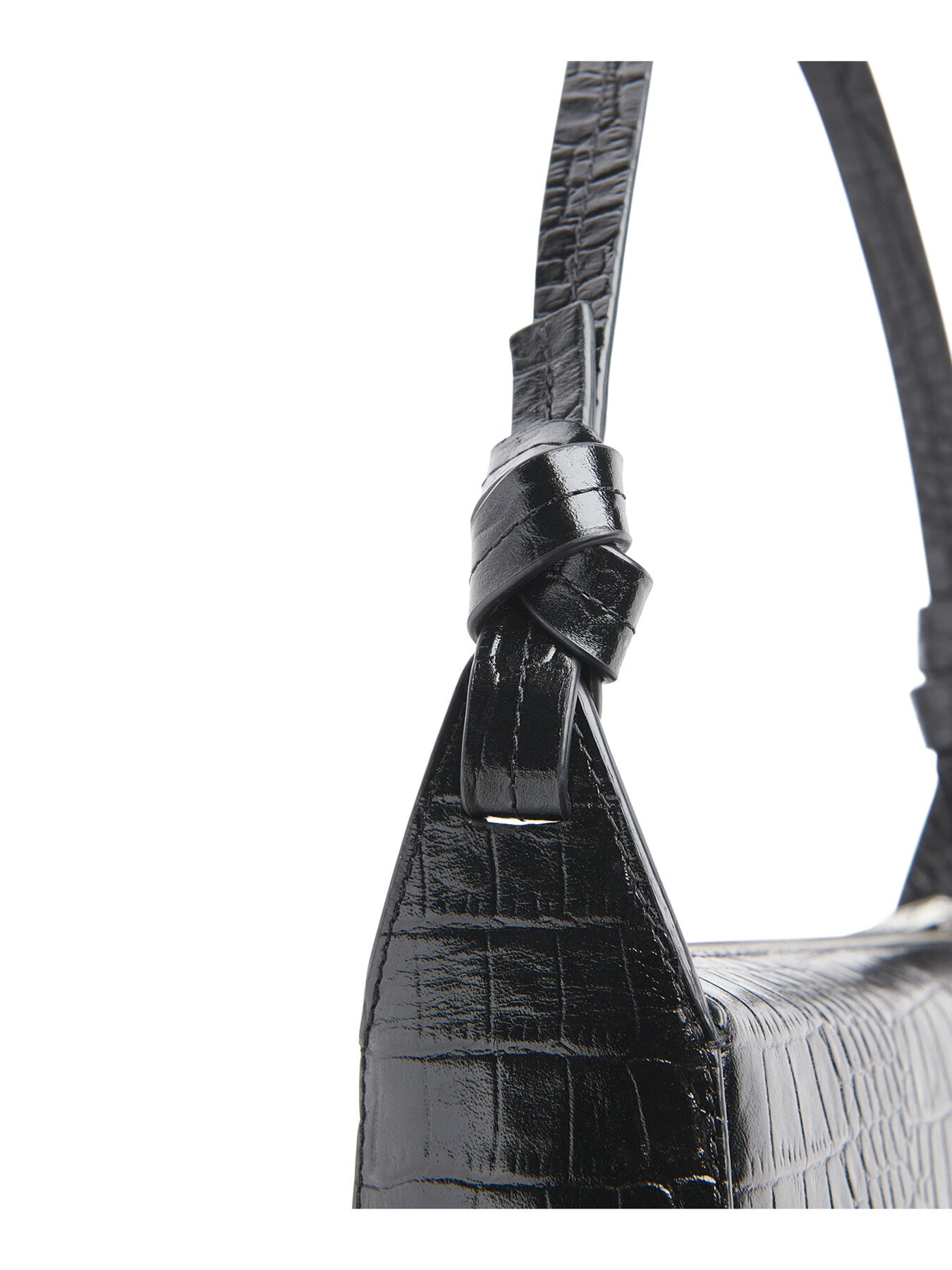 Erica Croc Shoulder Bag