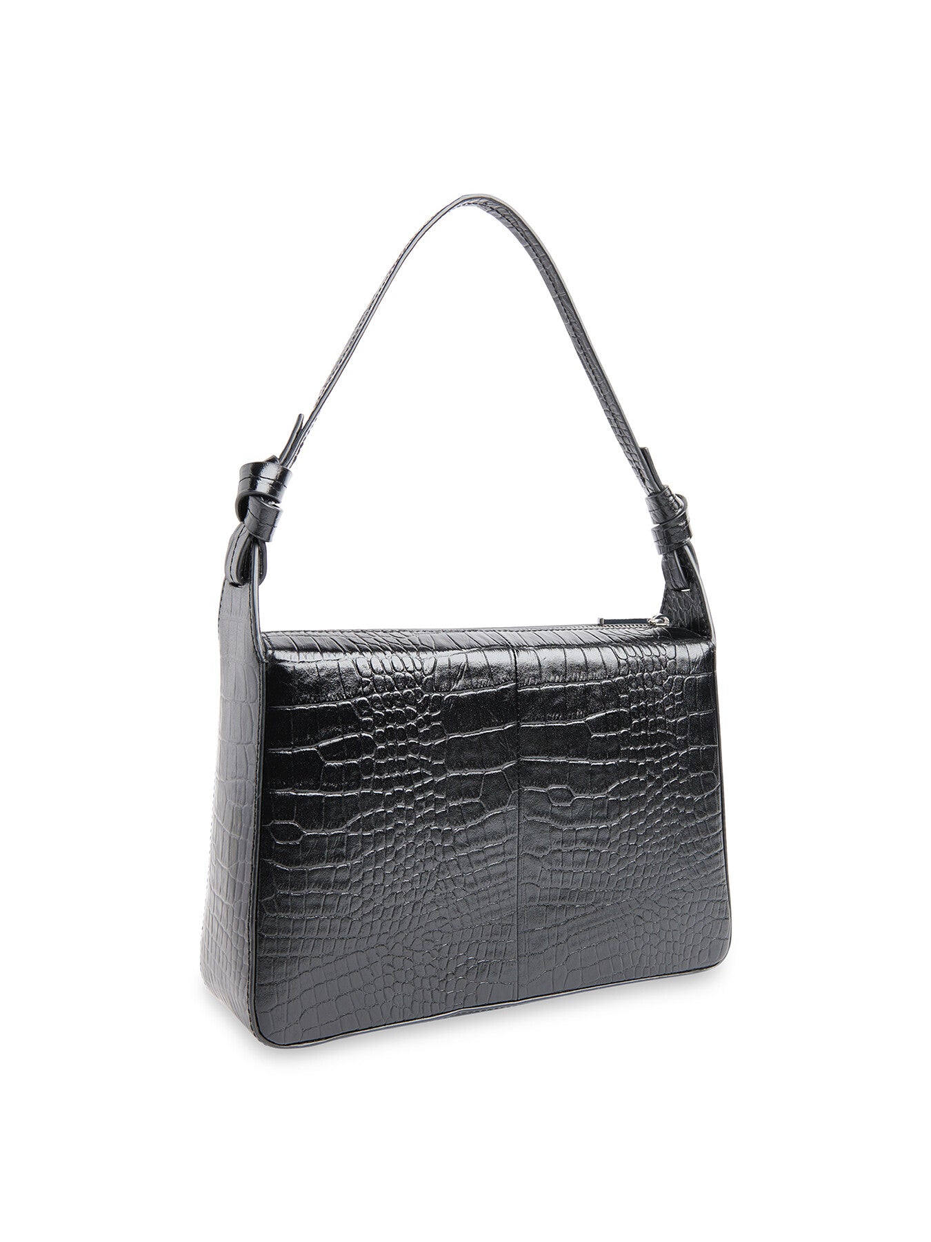Erica Croc Shoulder Bag