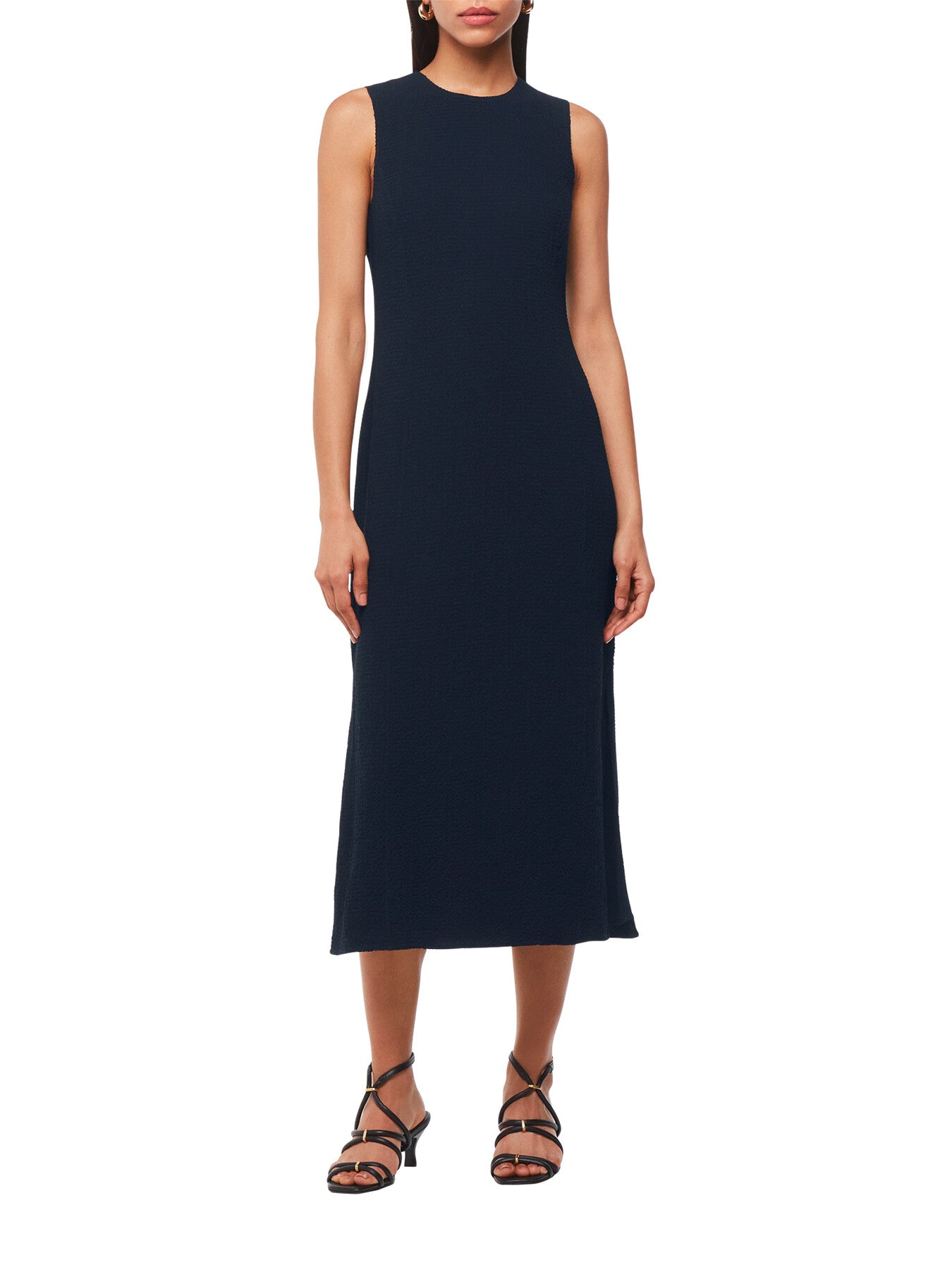 Erin Texture Midi Dress