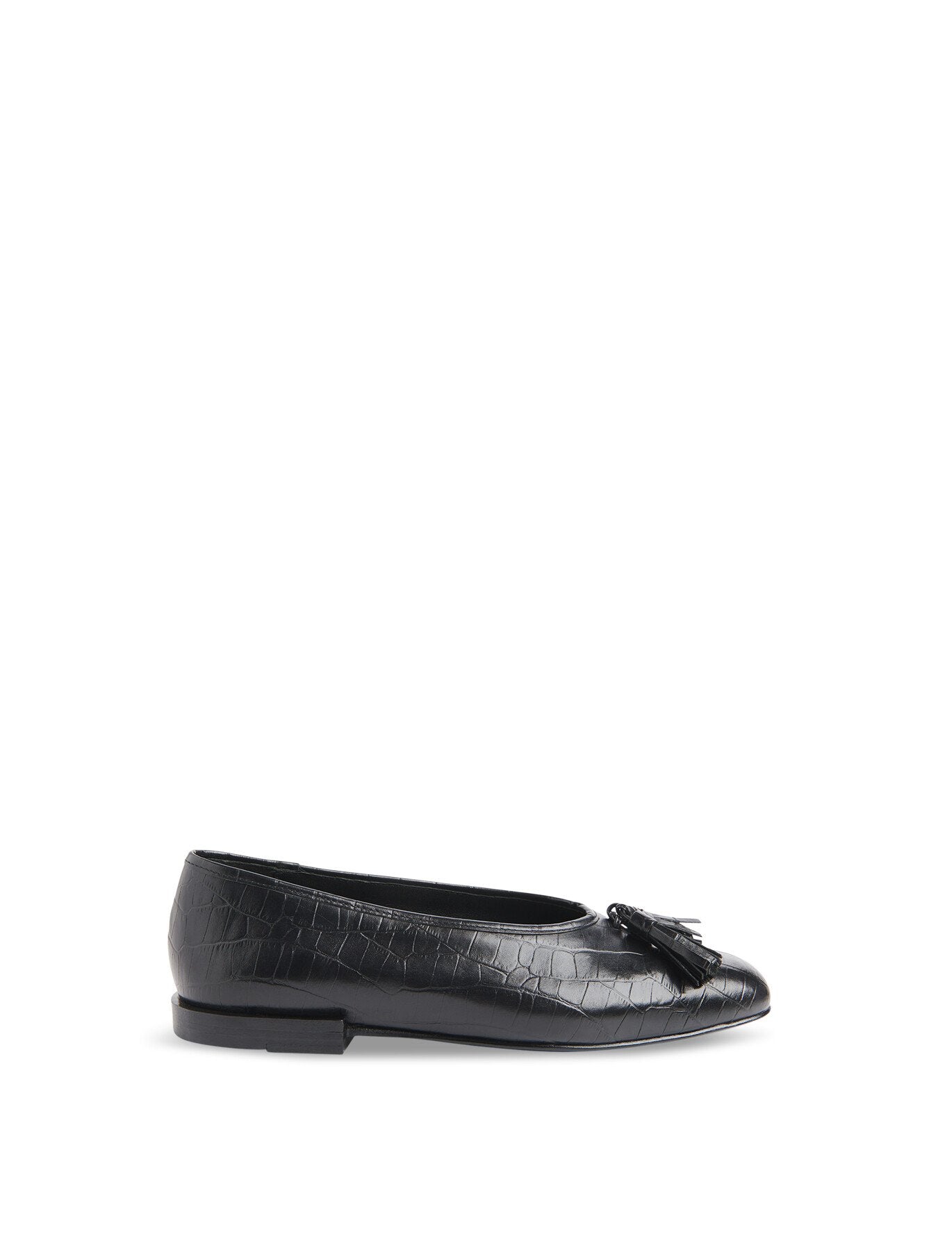 Cilou Tassel Croc Ballet Pump
