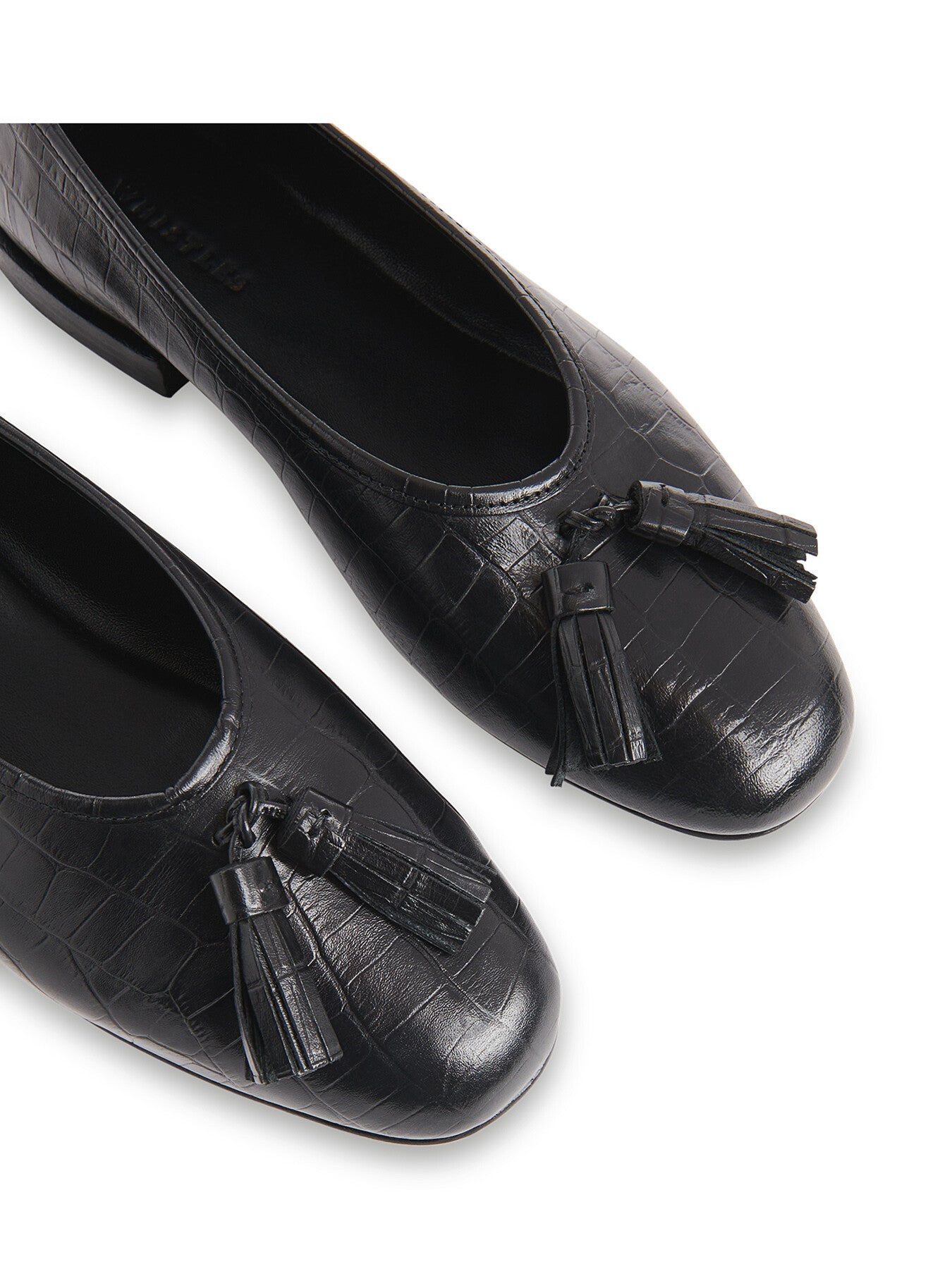 Cilou Tassel Croc Ballet Pump