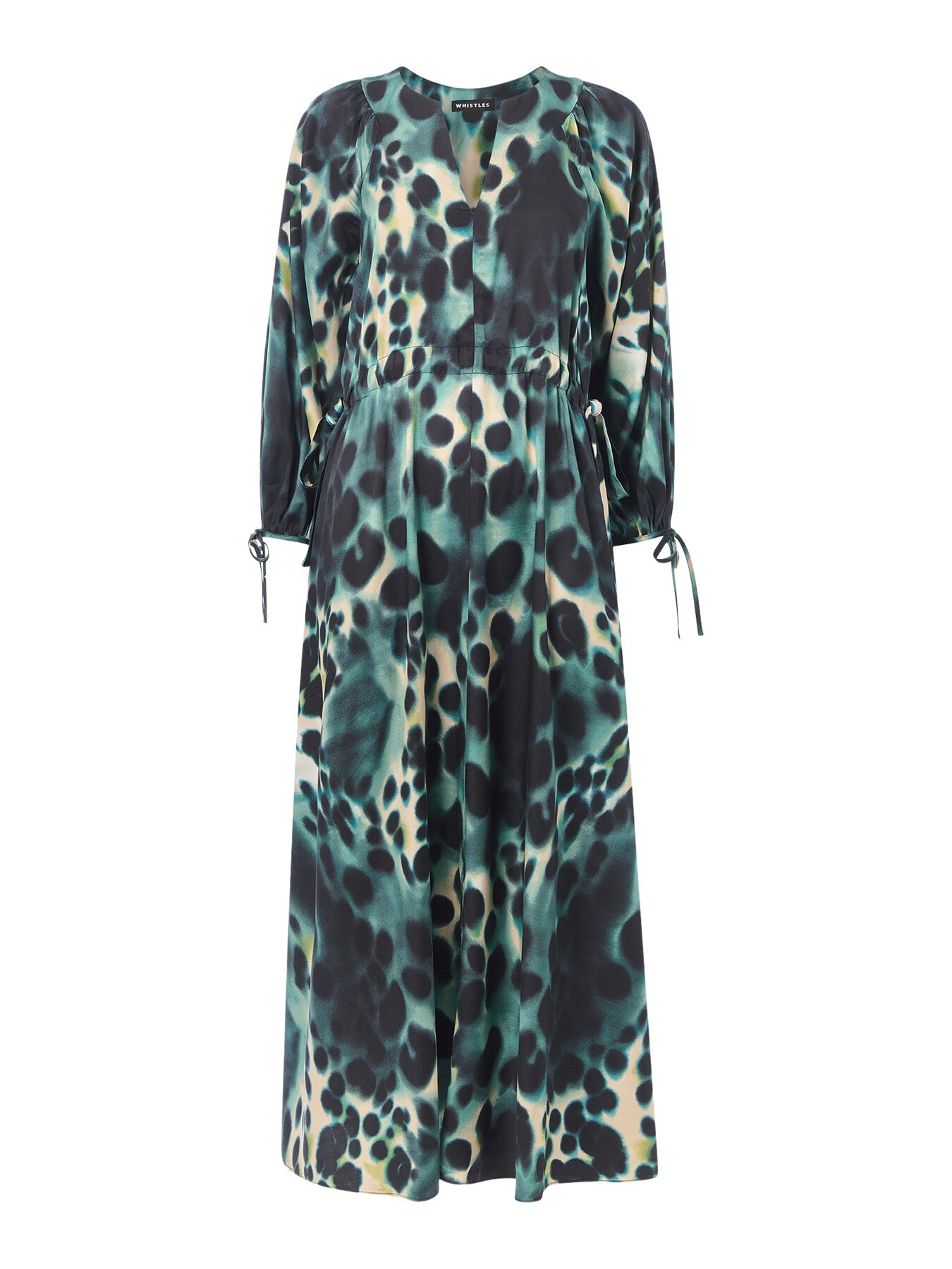 Misty Leopard Print Dress