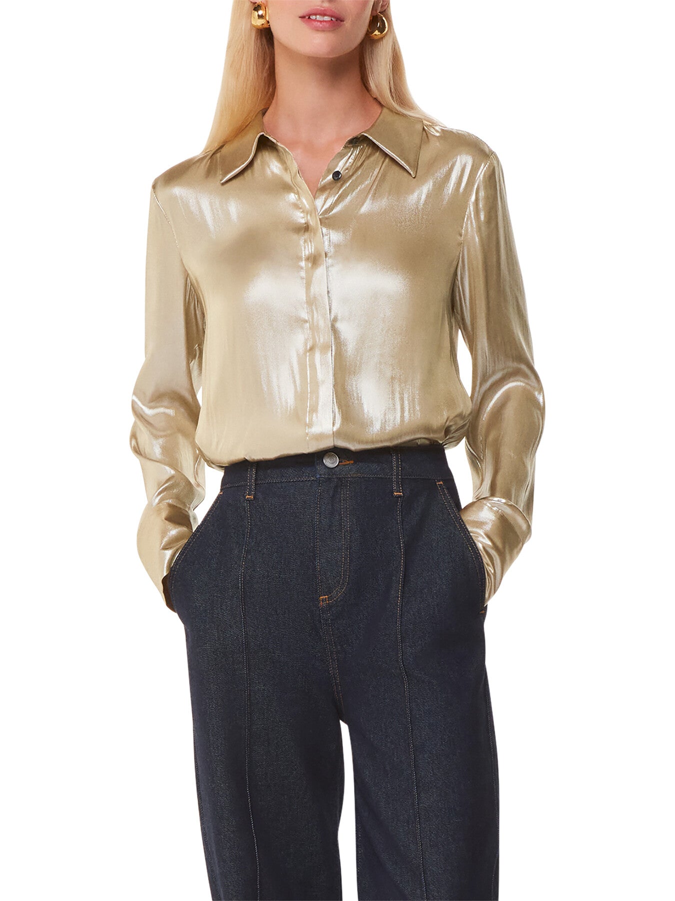 Lucie Metallic Shirt