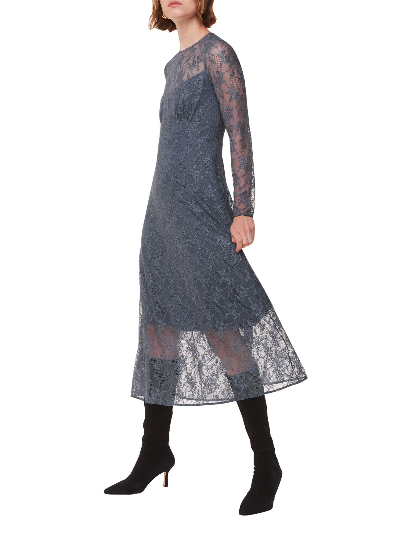 Fay Lace Long Sleeve Dress