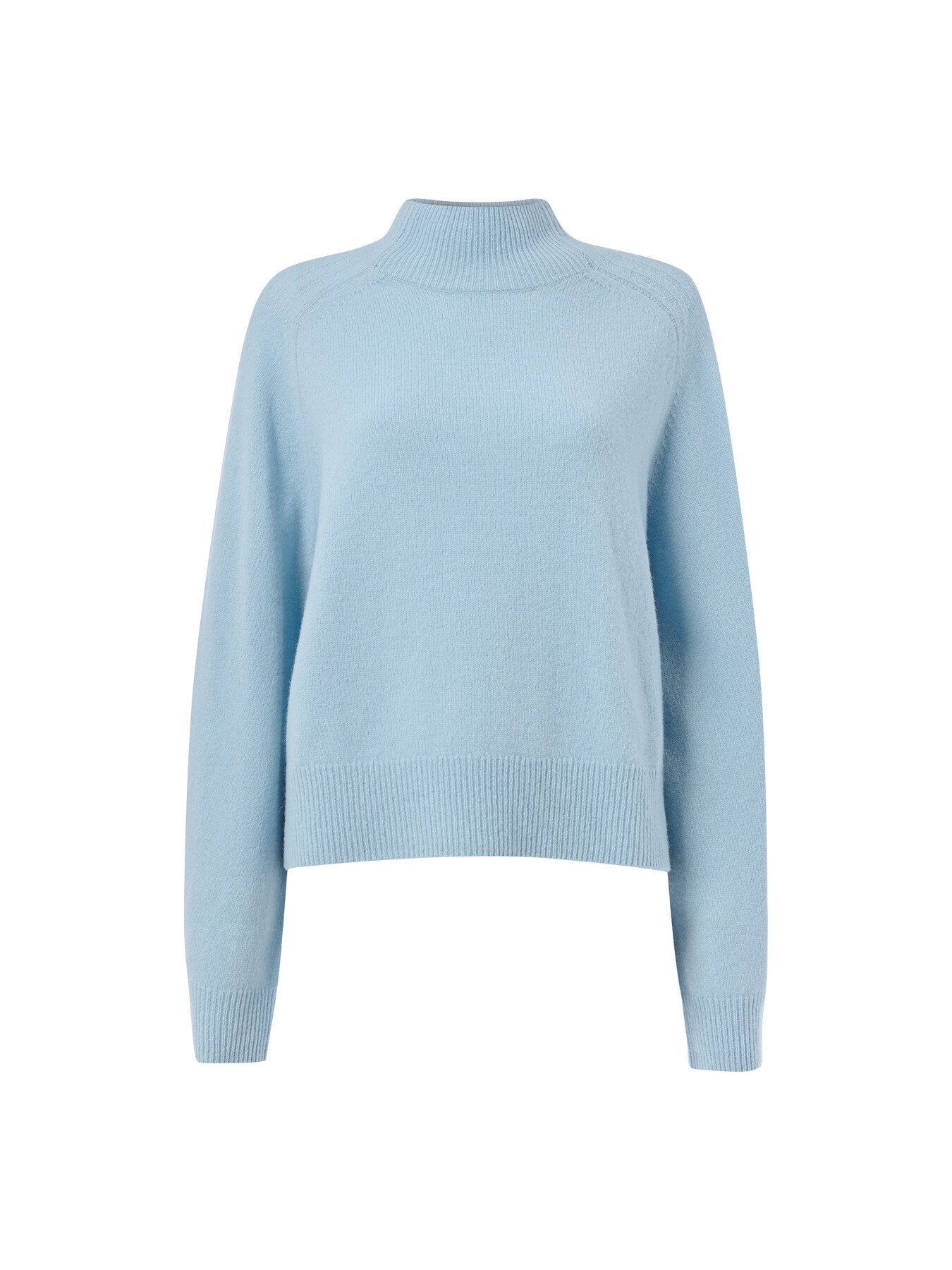 Wool Funnel Neck Knit