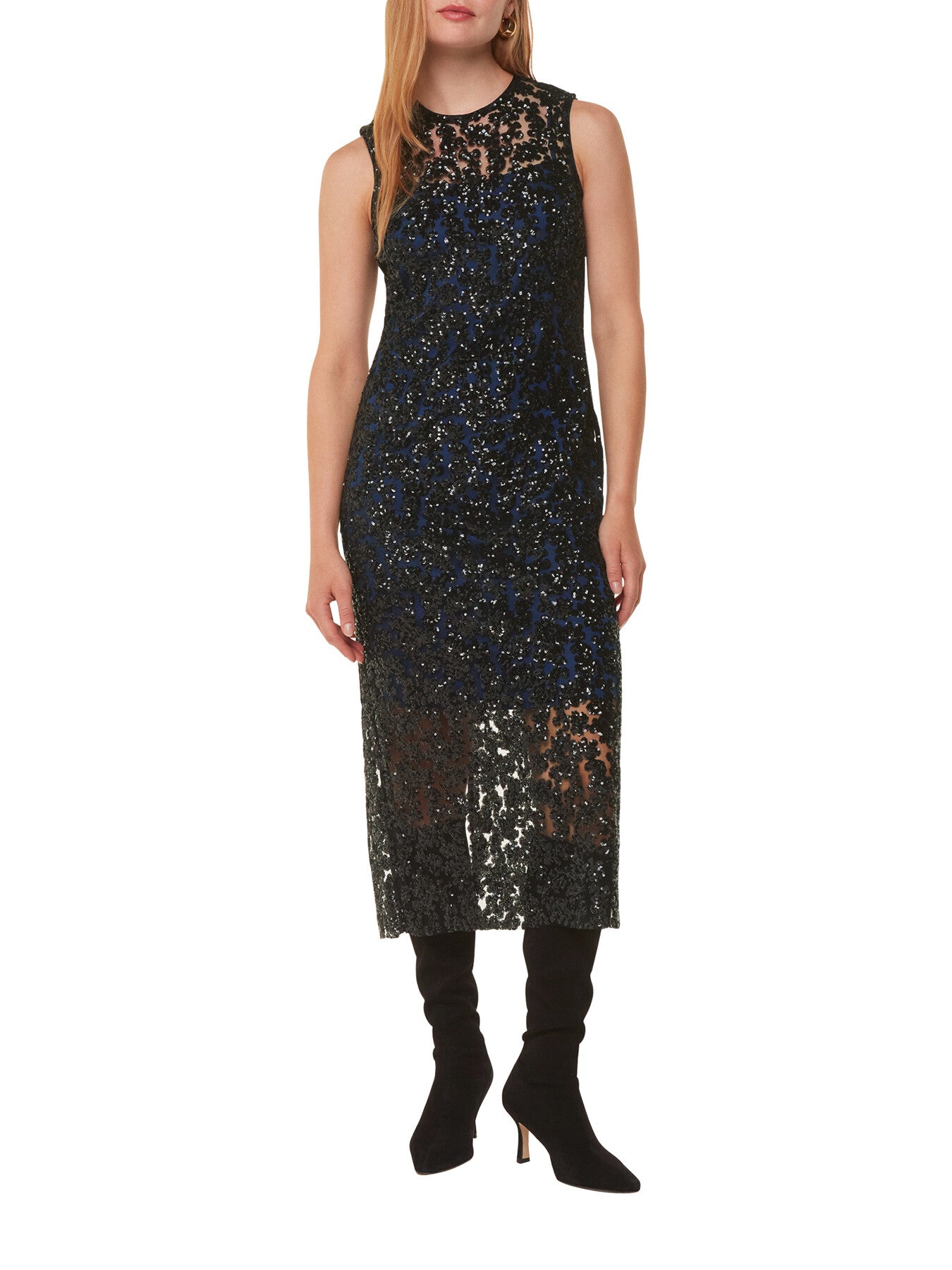Floral Sequin Lyra Dress