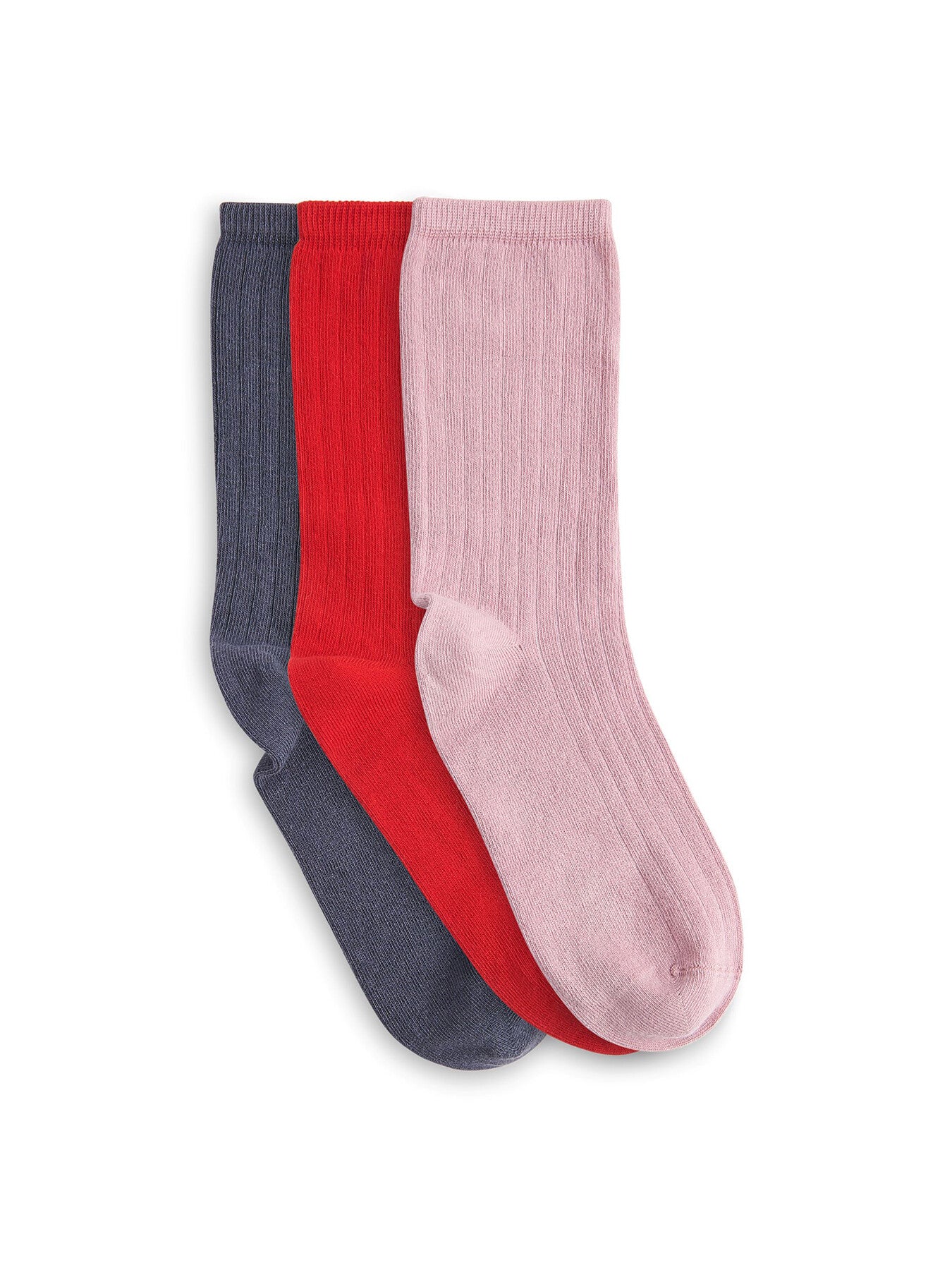 Ribbed Socks Set of 3
