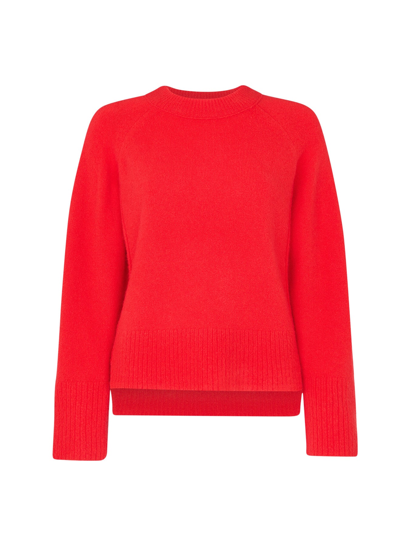 Wool Mix Side Split Knit