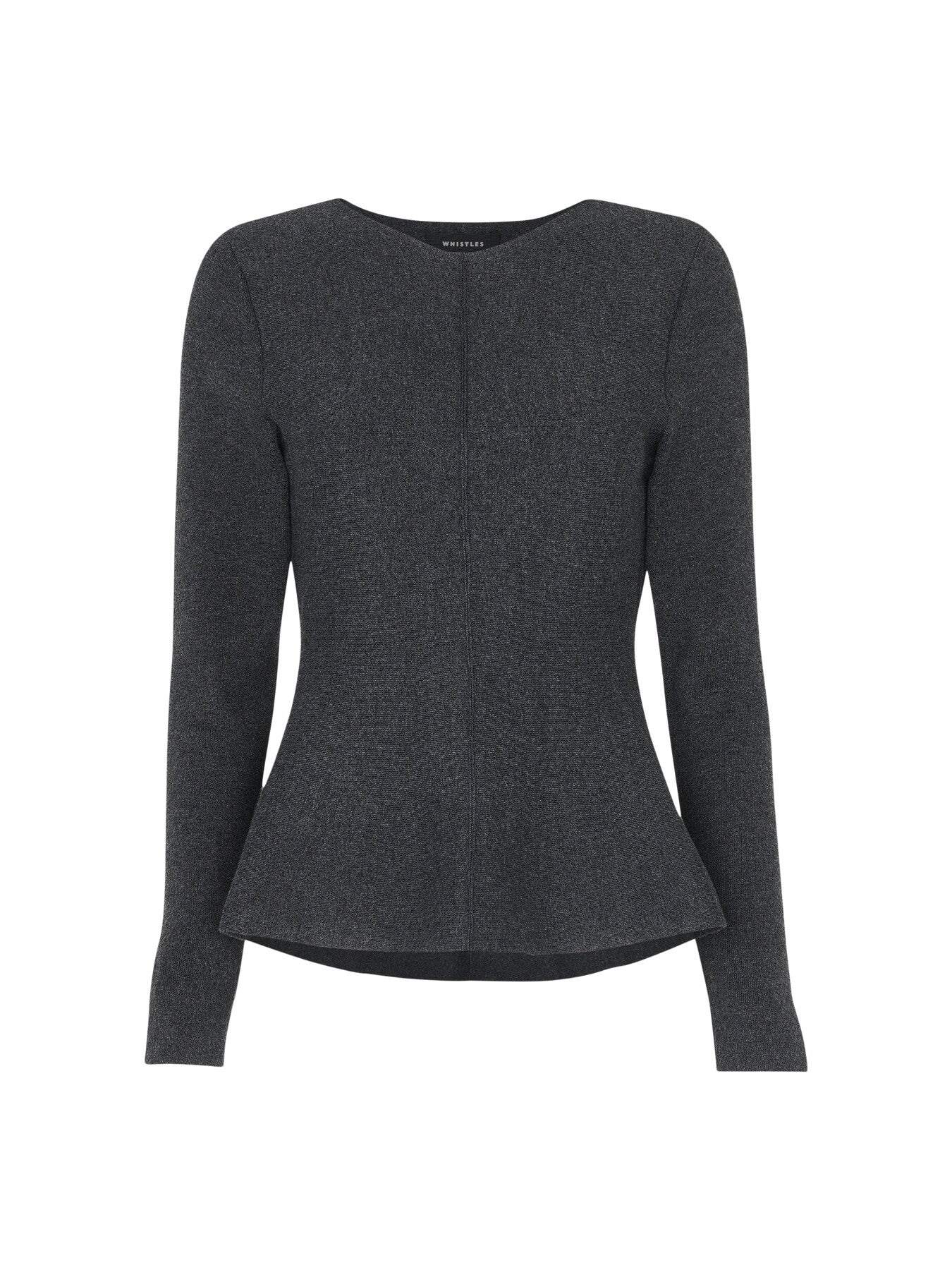 Peplum Detail Knit