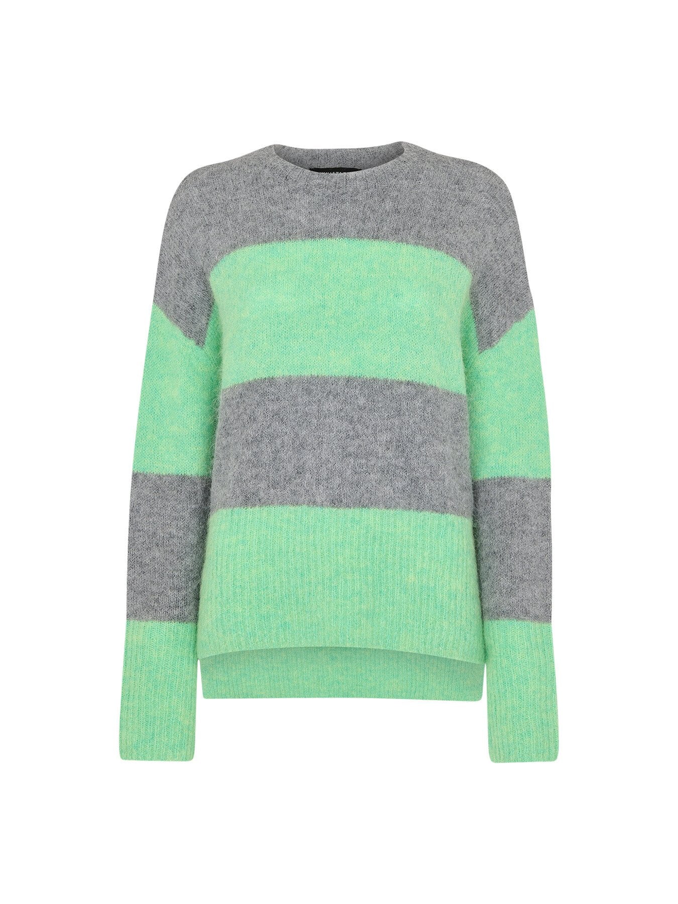 Alpaca Mix Stripe Knit