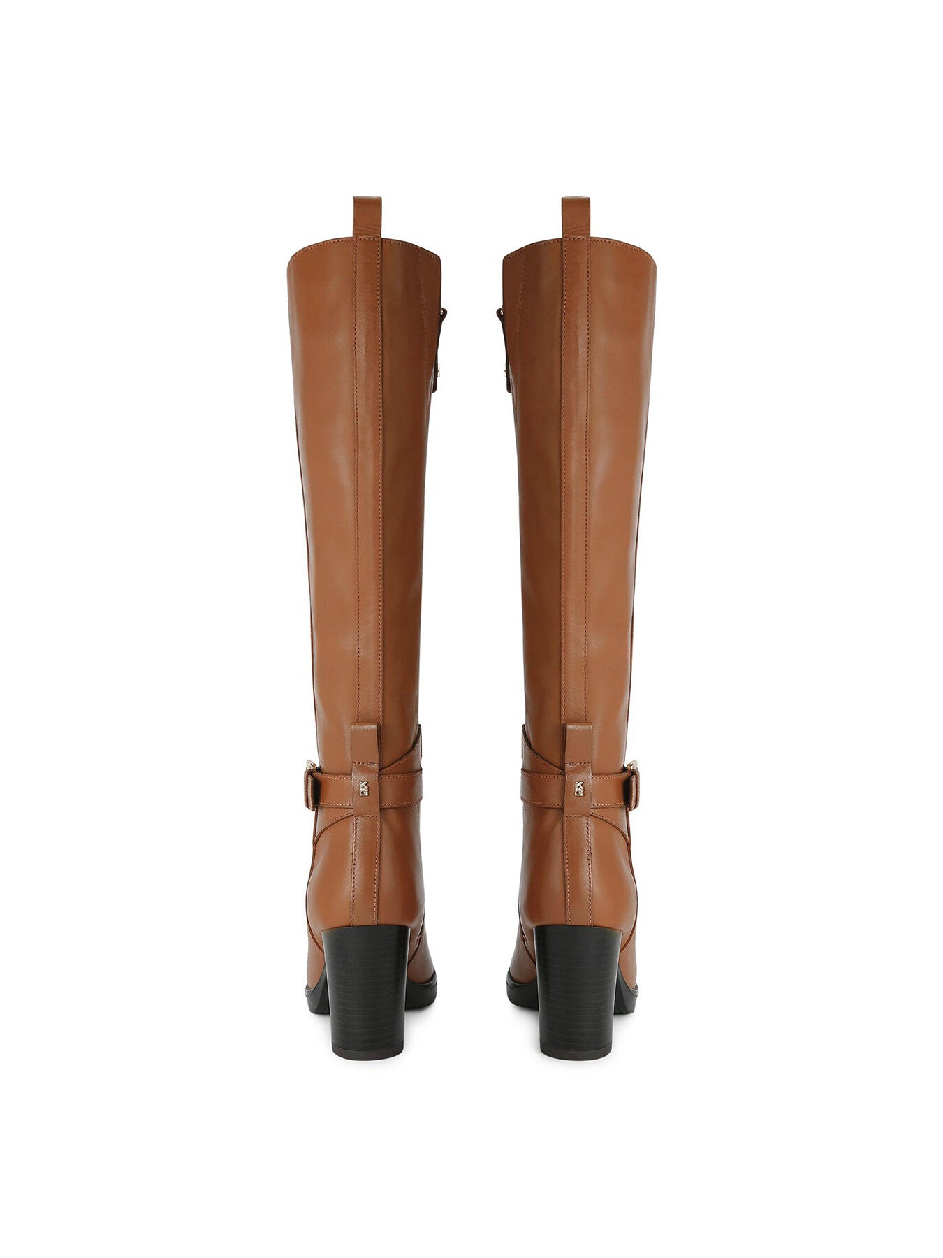 Sage Leather Knee-High Boots