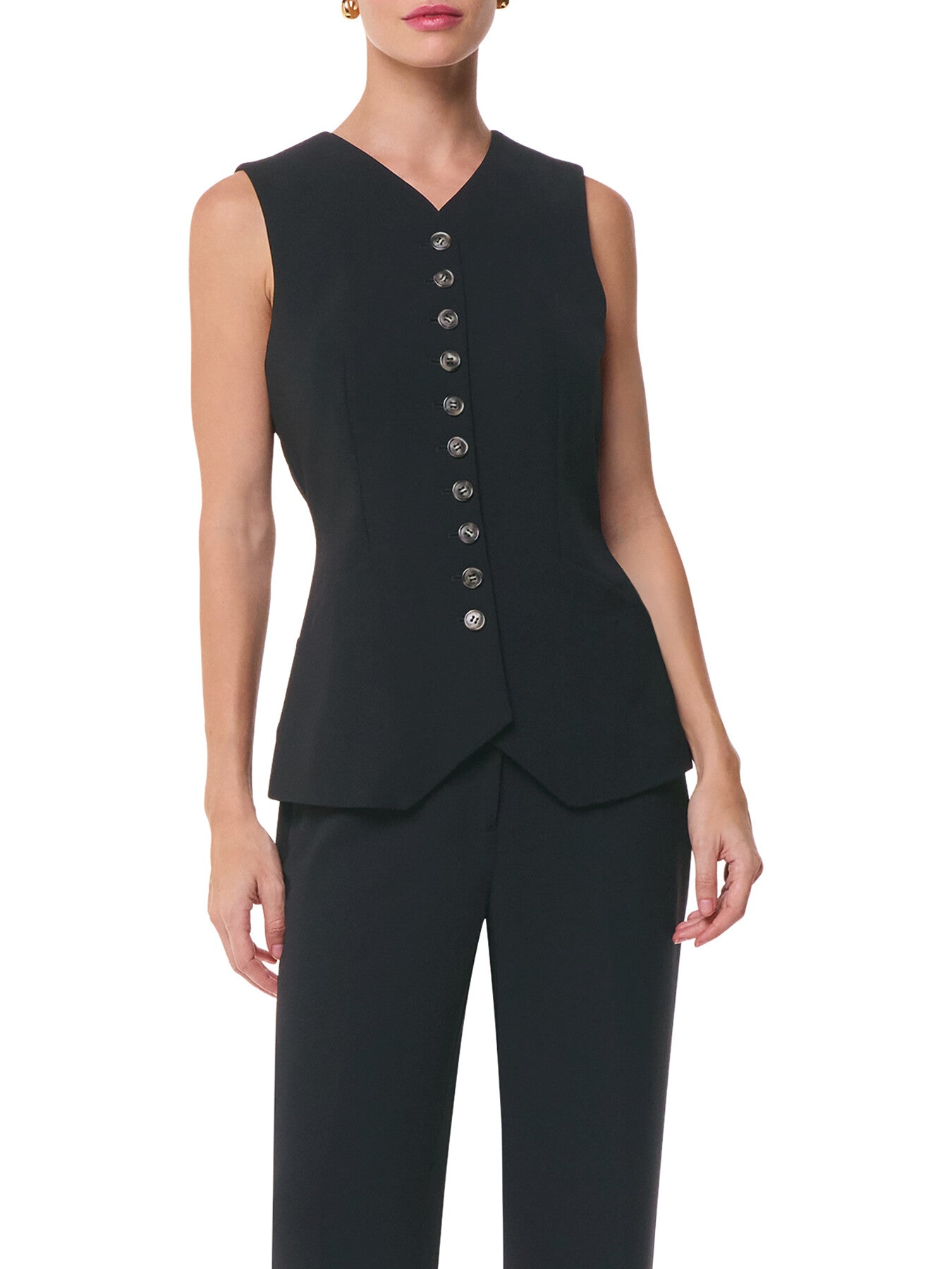 Cora Crepe Waistcoat