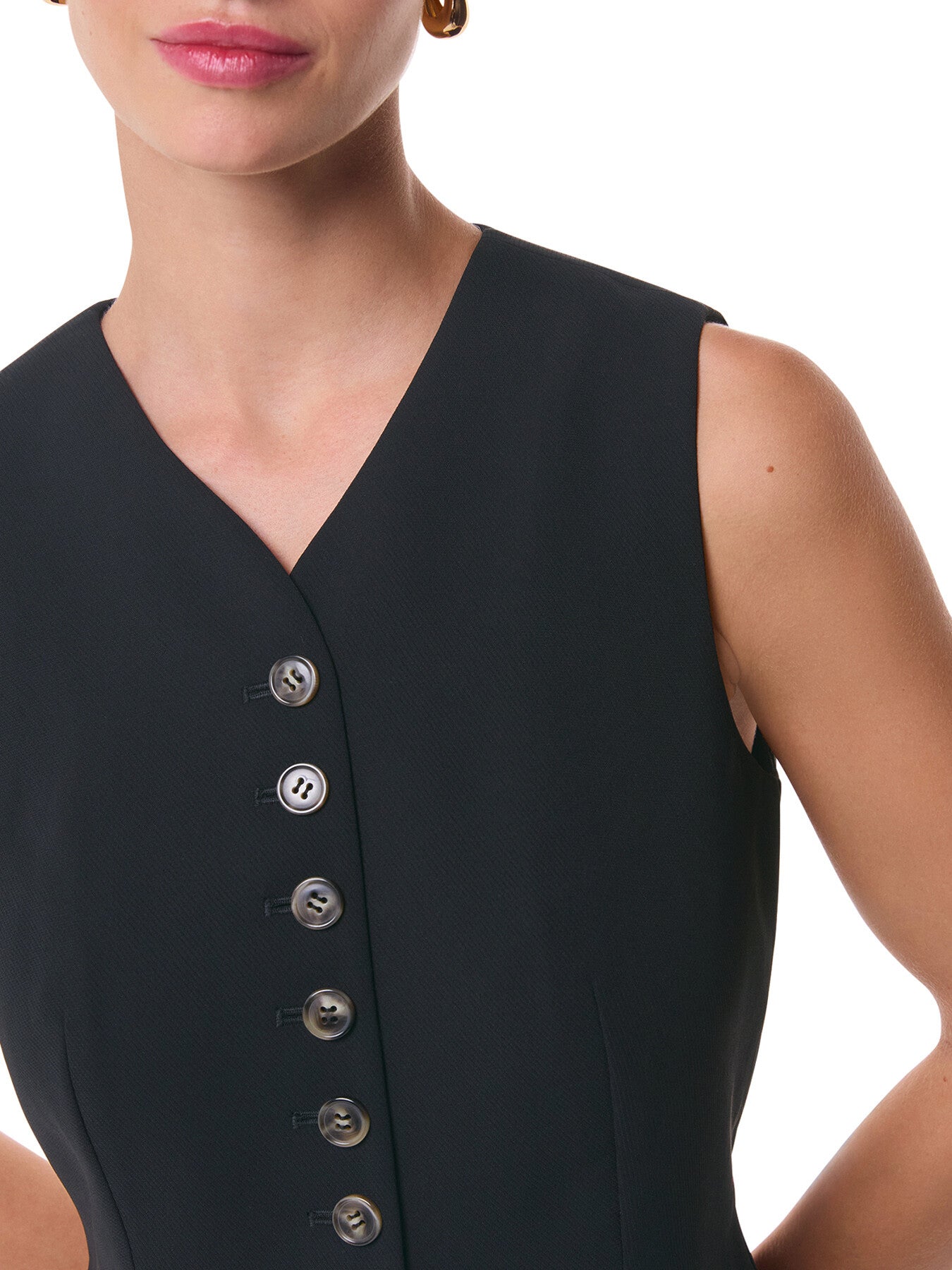 Cora Crepe Waistcoat