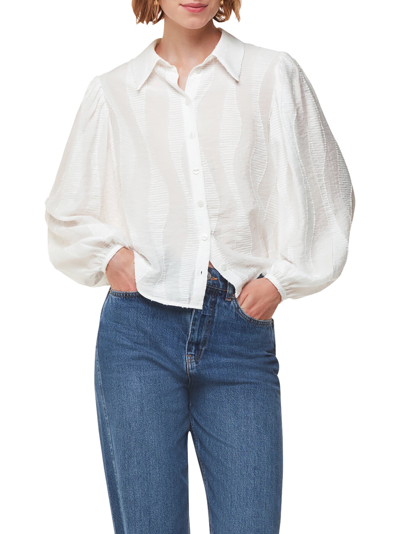 Hannah Textured Shirt