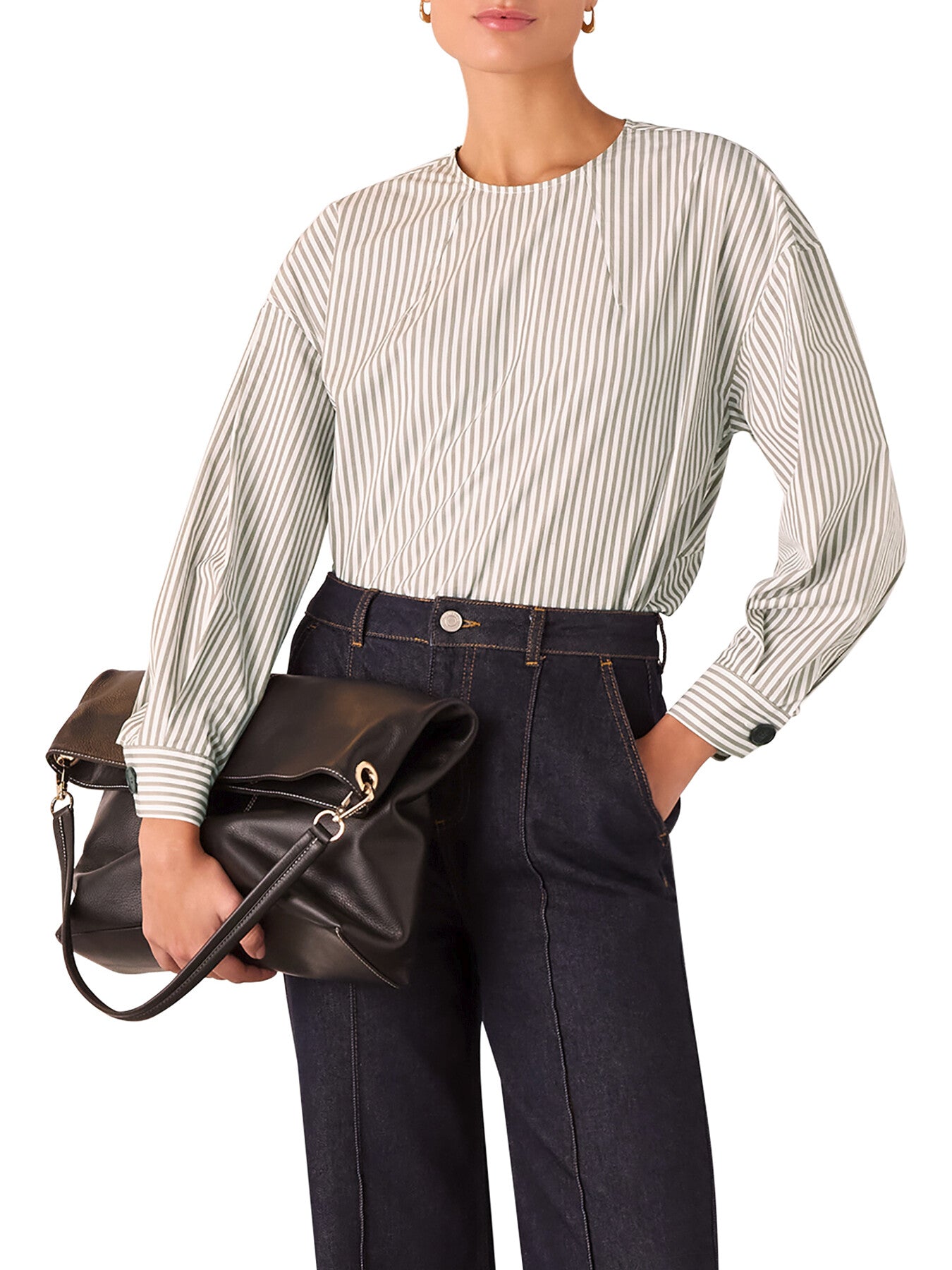 Kirstie Cotton Stripe Blouse