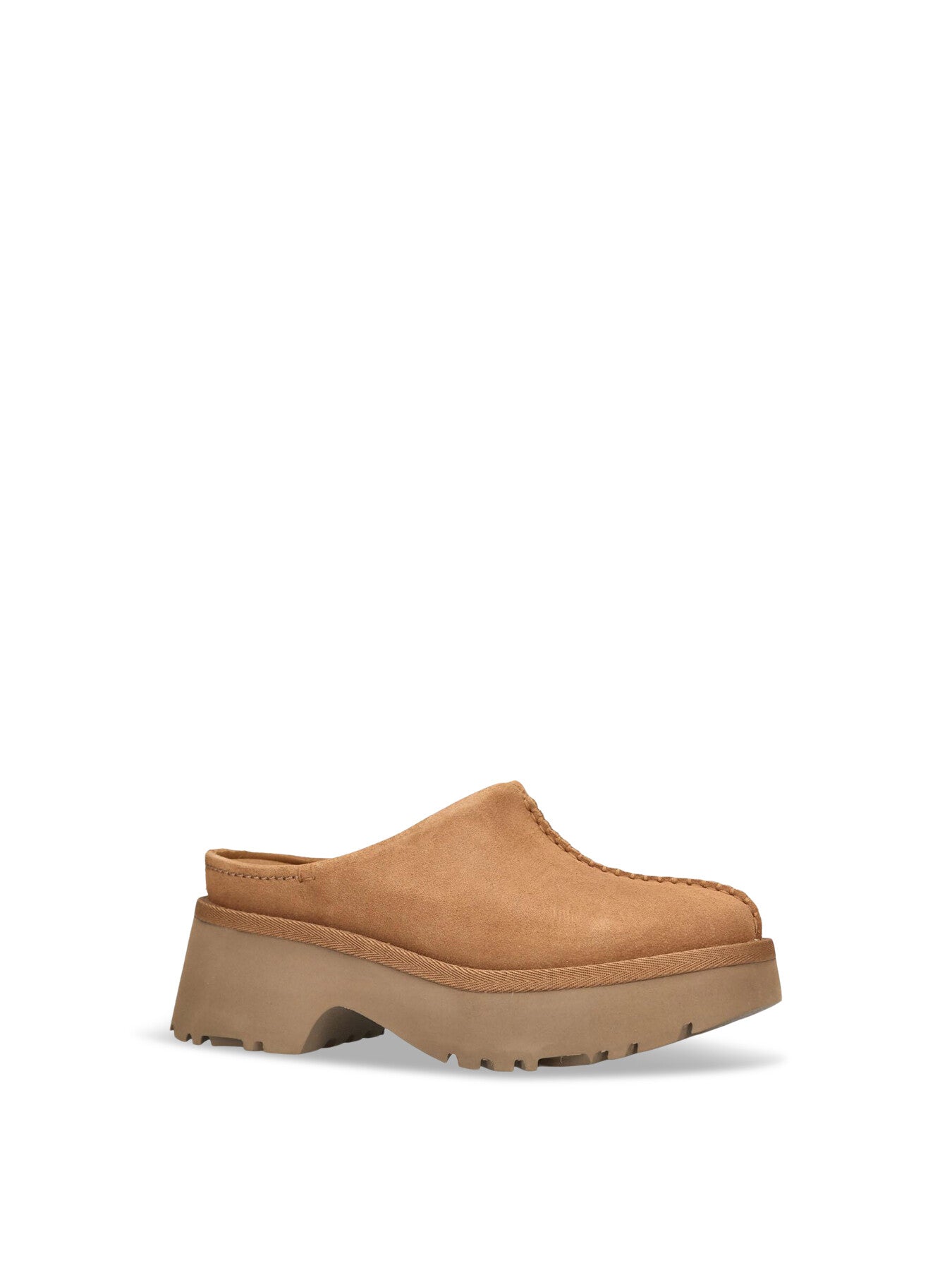 New Heights Suede Flatform Clogs