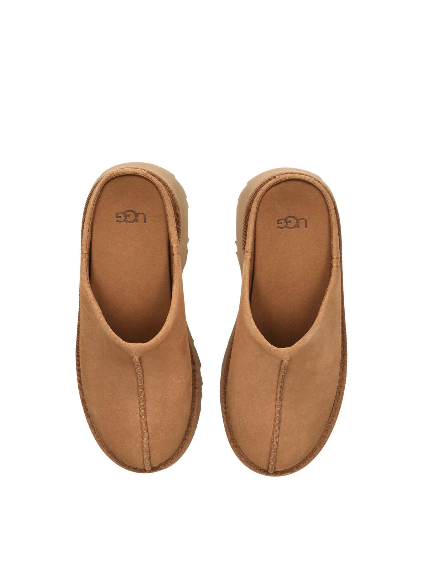 New Heights Suede Flatform Clogs