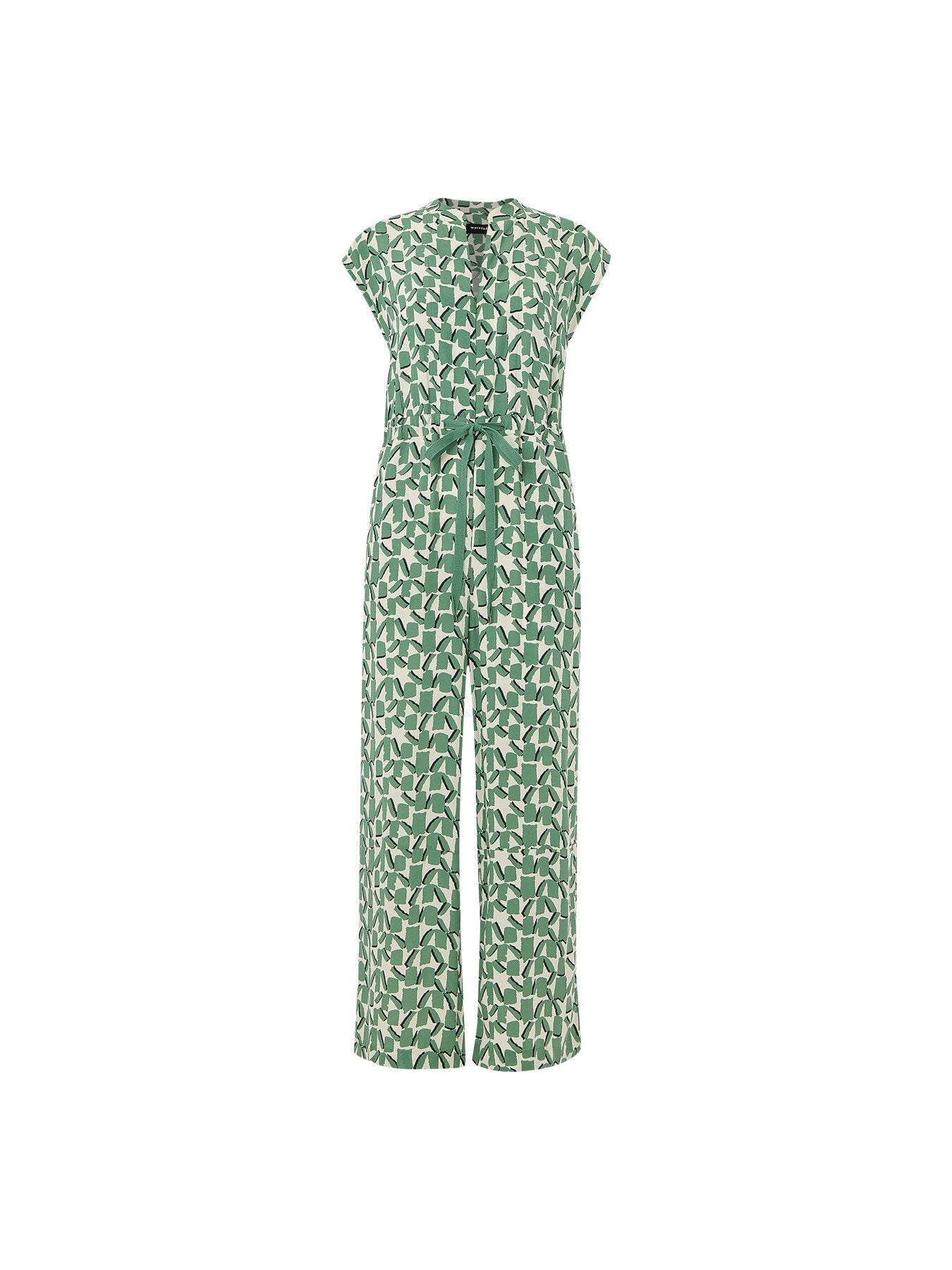Abstract Squares Jumpsuit