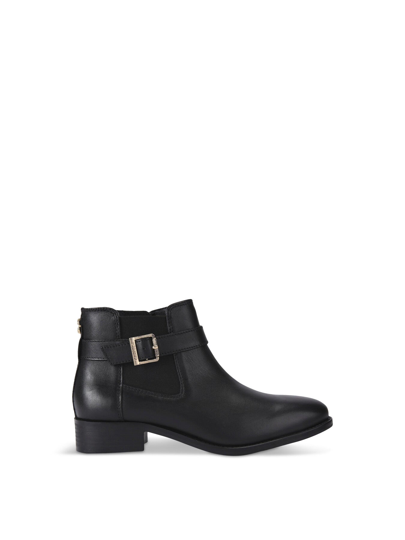 SILVER LOW ANKLE BOOT