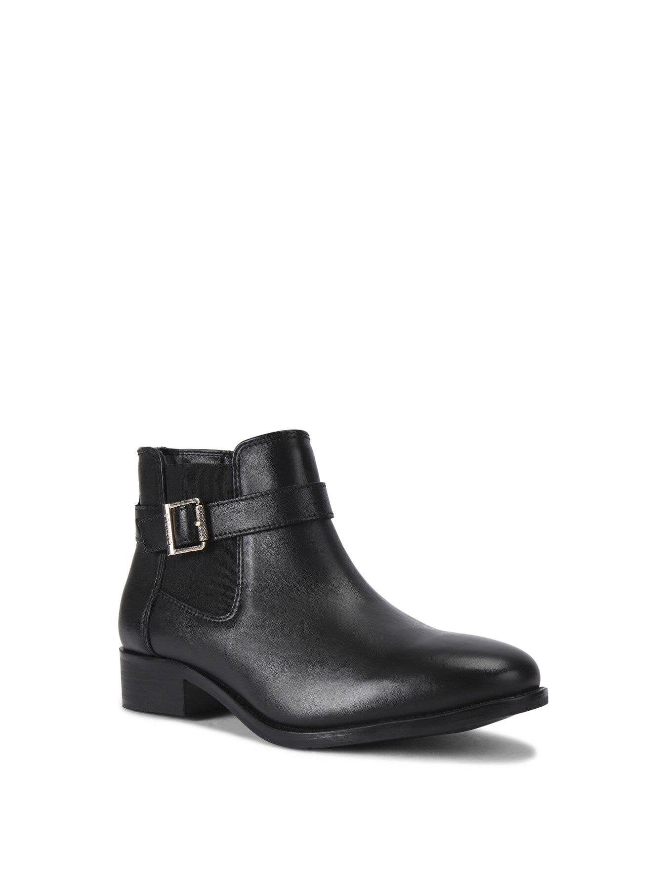 SILVER LOW ANKLE BOOT